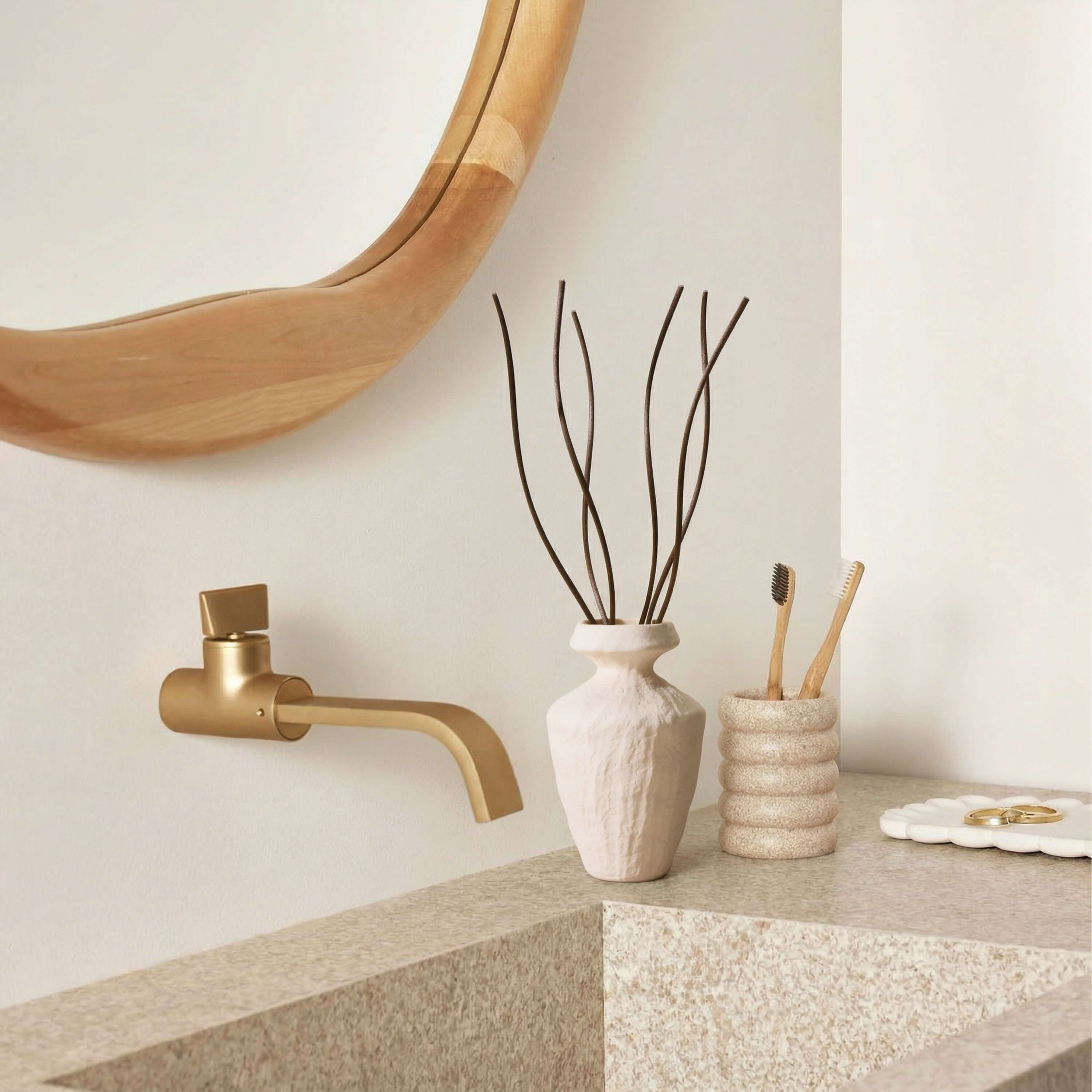 COCORRÍNA Cashmere Vanilla Reed Diffuser Set