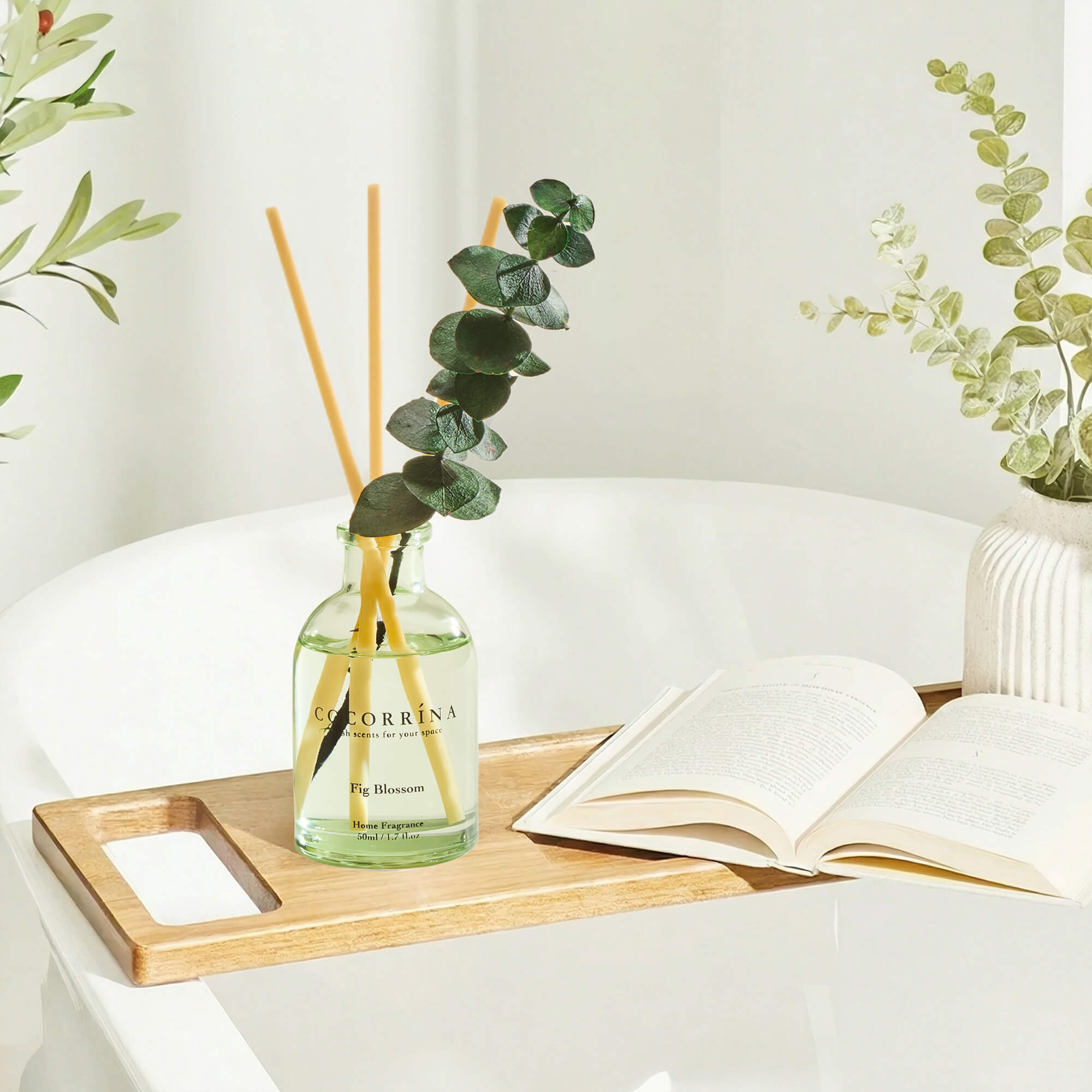 COCORRÍNA Eucalyptus Reed Diffuser Set of 3