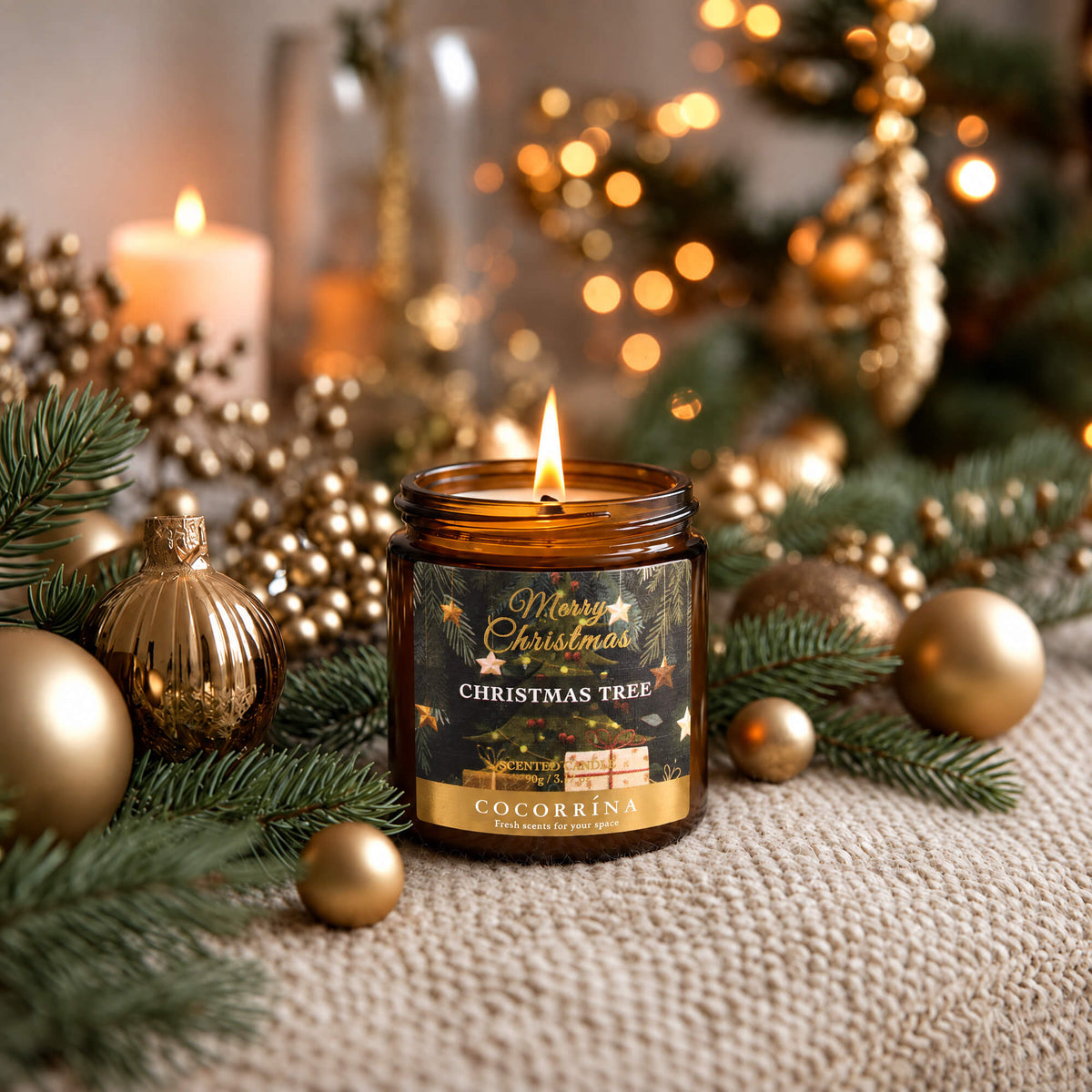 COCORRÍNA Candle Set of 4