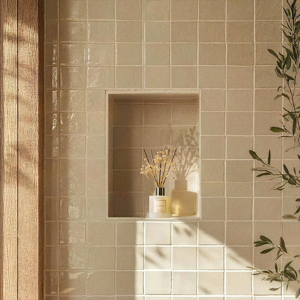 Juego de difusores de varillas de lino limpio COCORRÍNA