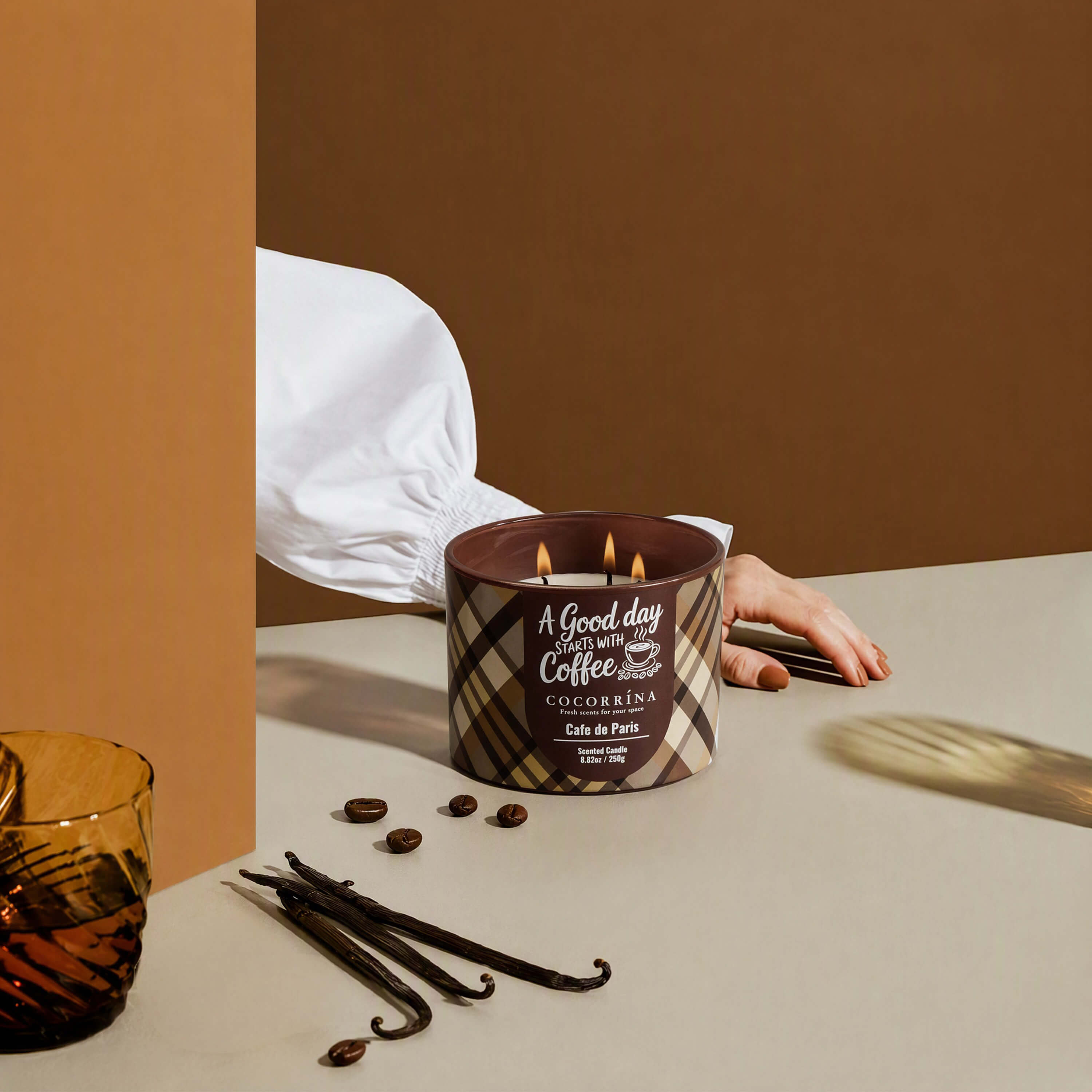 COCORRÍNA 8.8 oz Cafe de Paris Candle(Pre-Order)