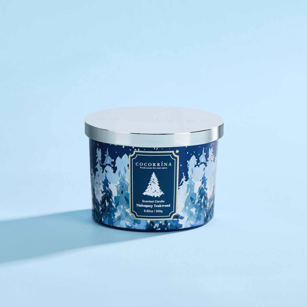 COCORRÍNA 8.8 oz Mahogany Teakwood Candle(Pre-Order)