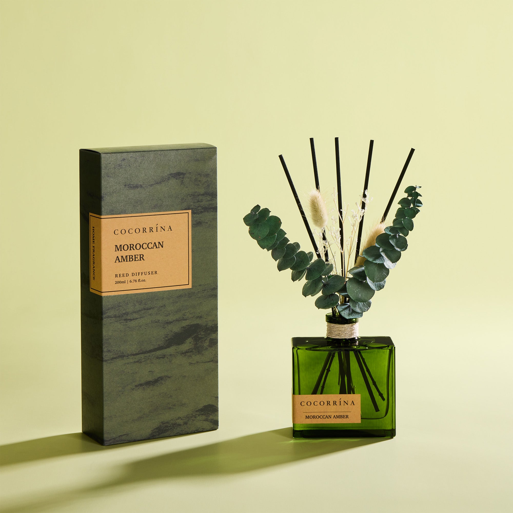 COCORRÍNA Moroccan Amber Reed Diffuser Set