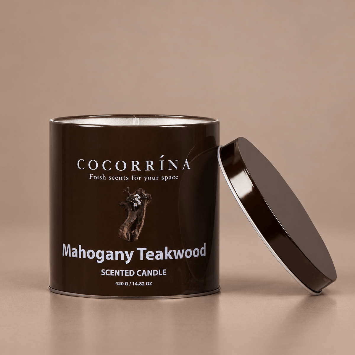 COCORRÍNA Mahogany Teakwood Candle 14.82oz