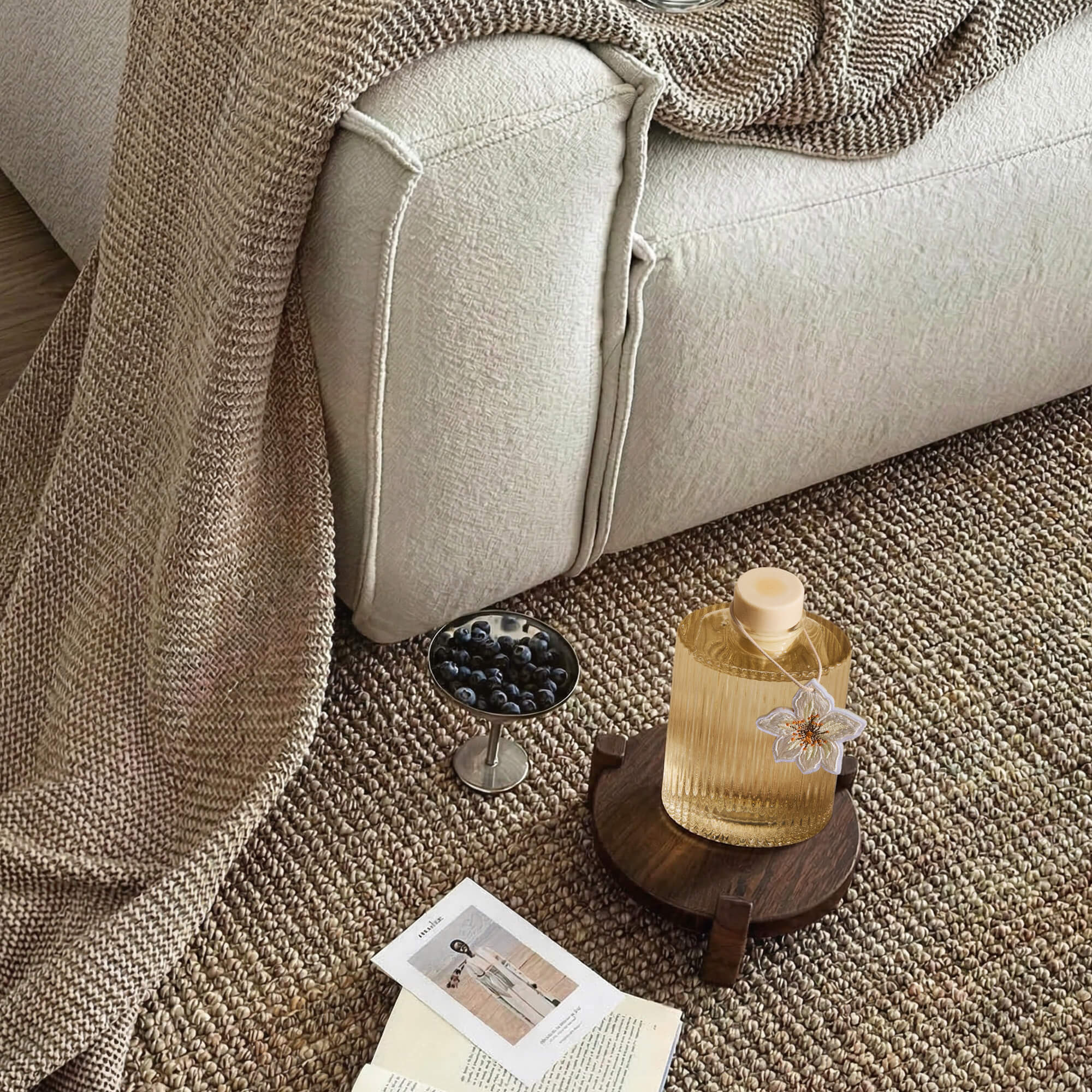 Set de difusor de varillas COCORRÍNA White Magnolia