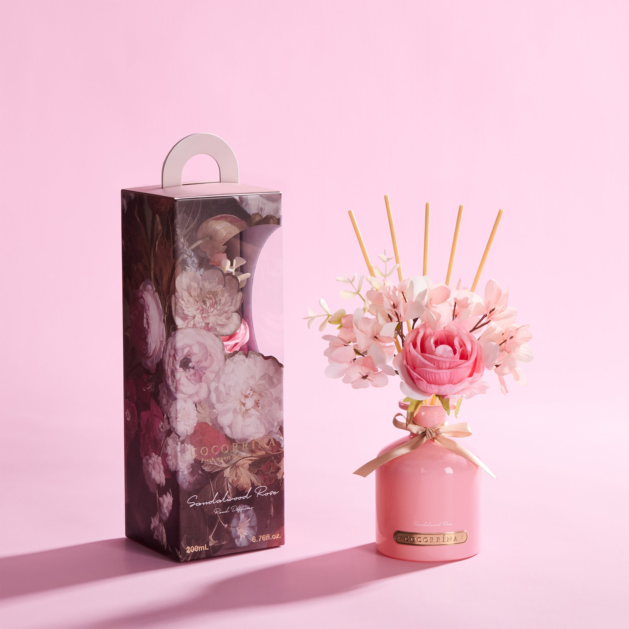 COCORRÍNA Sandalwood Rose Diffuser Set