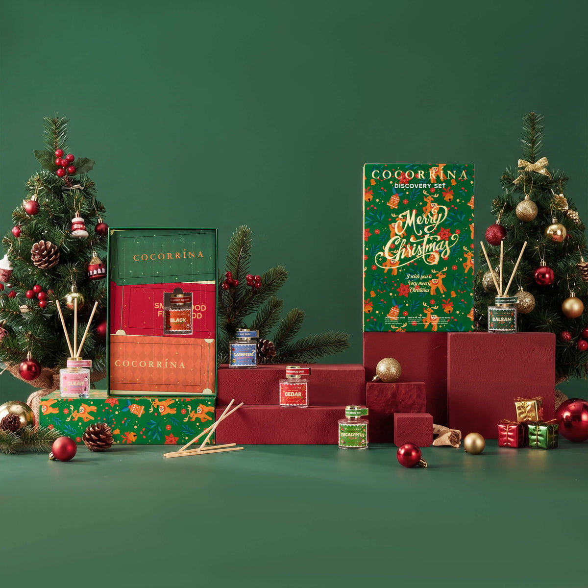 COCORRÍNA Christmas Discovery Set Of 6