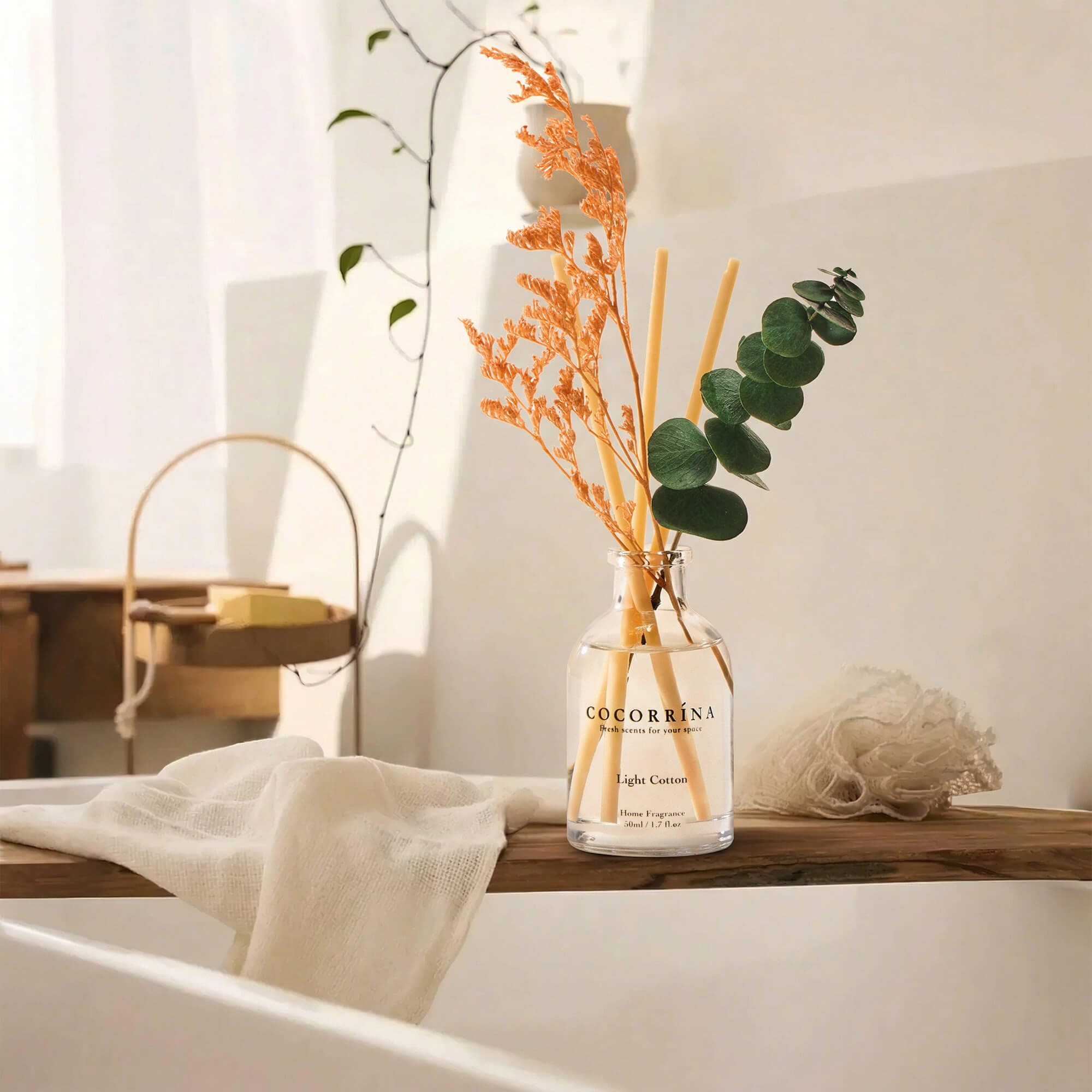 COCORRÍNA Eucalyptus Reed Diffuser Set of 3