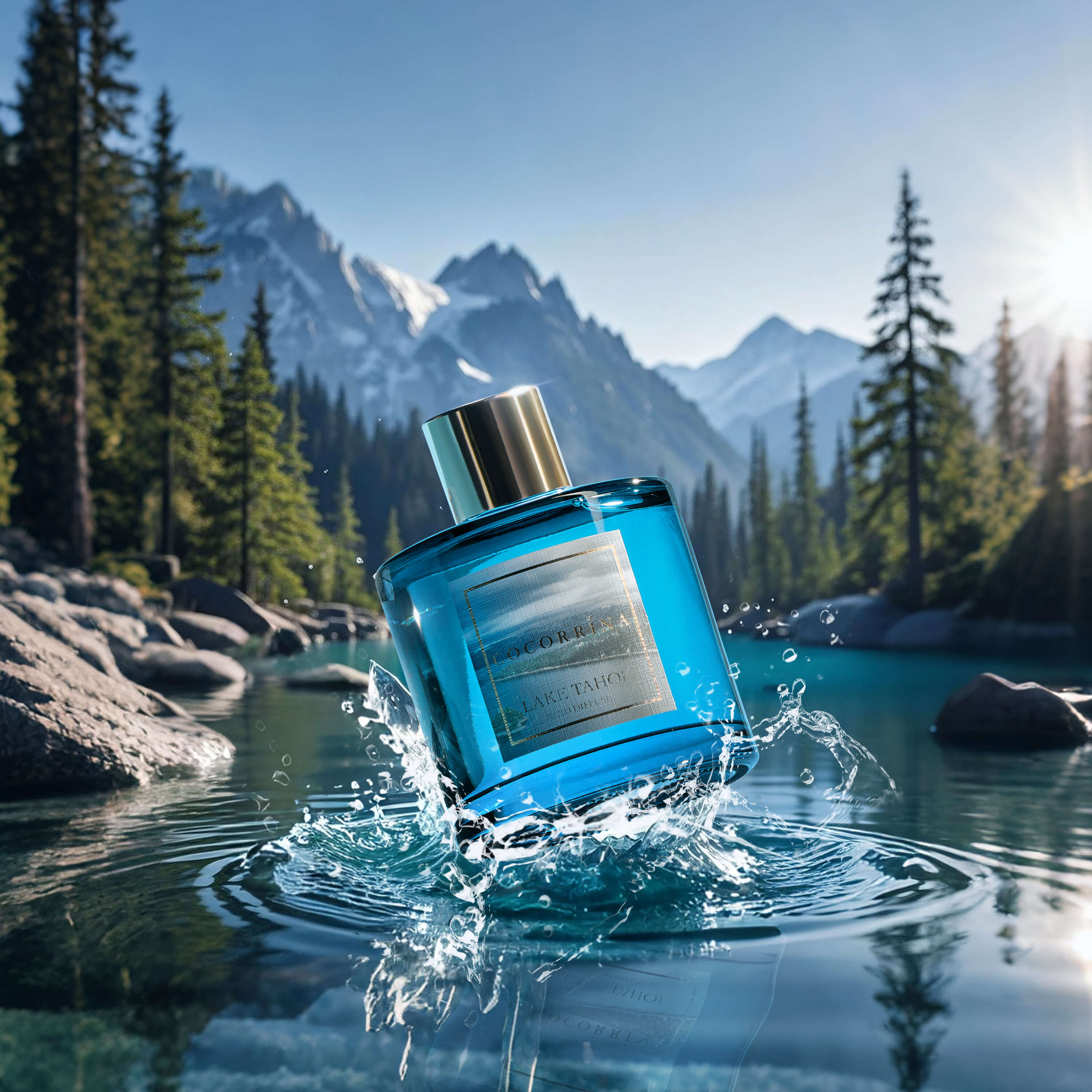 COCORRÍNA The Lake Tahoe Reed Diffuser Set