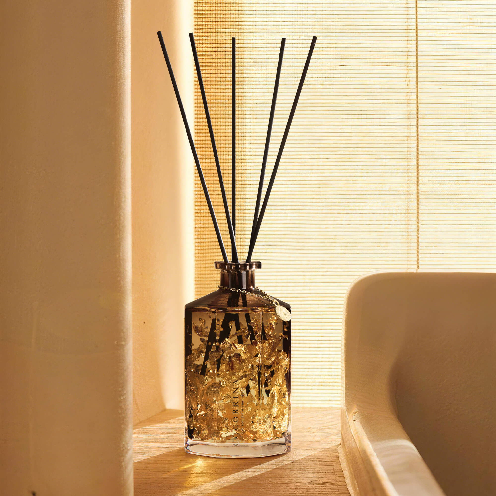 COCORRÍNA Clean Linen Reed Diffuser Set