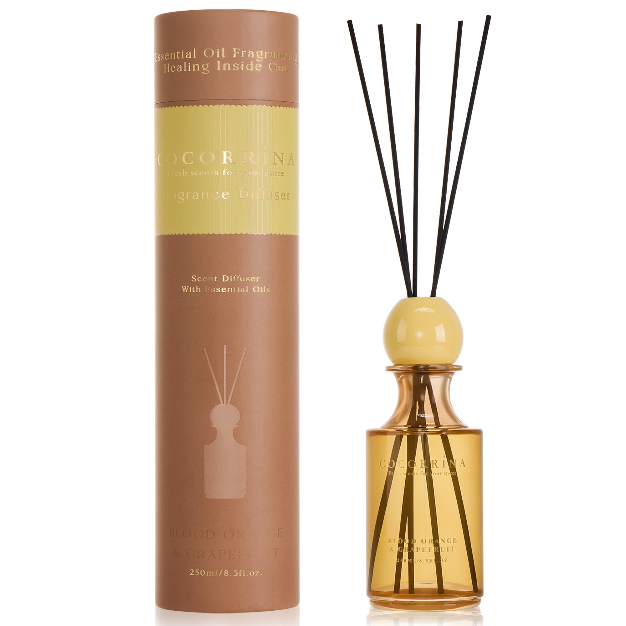 COCORRÍNA Blood Orange & Grapefruit Reed Diffuser