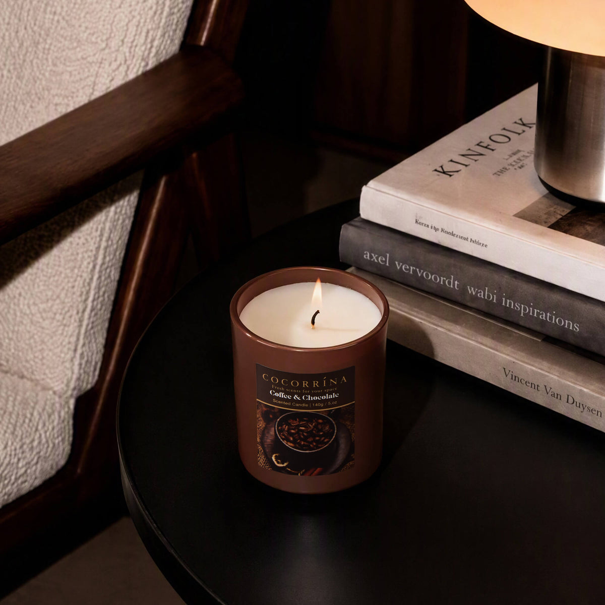COCORRÍNA 5.oz Coffee&Chocolate Candle(Pre-order)