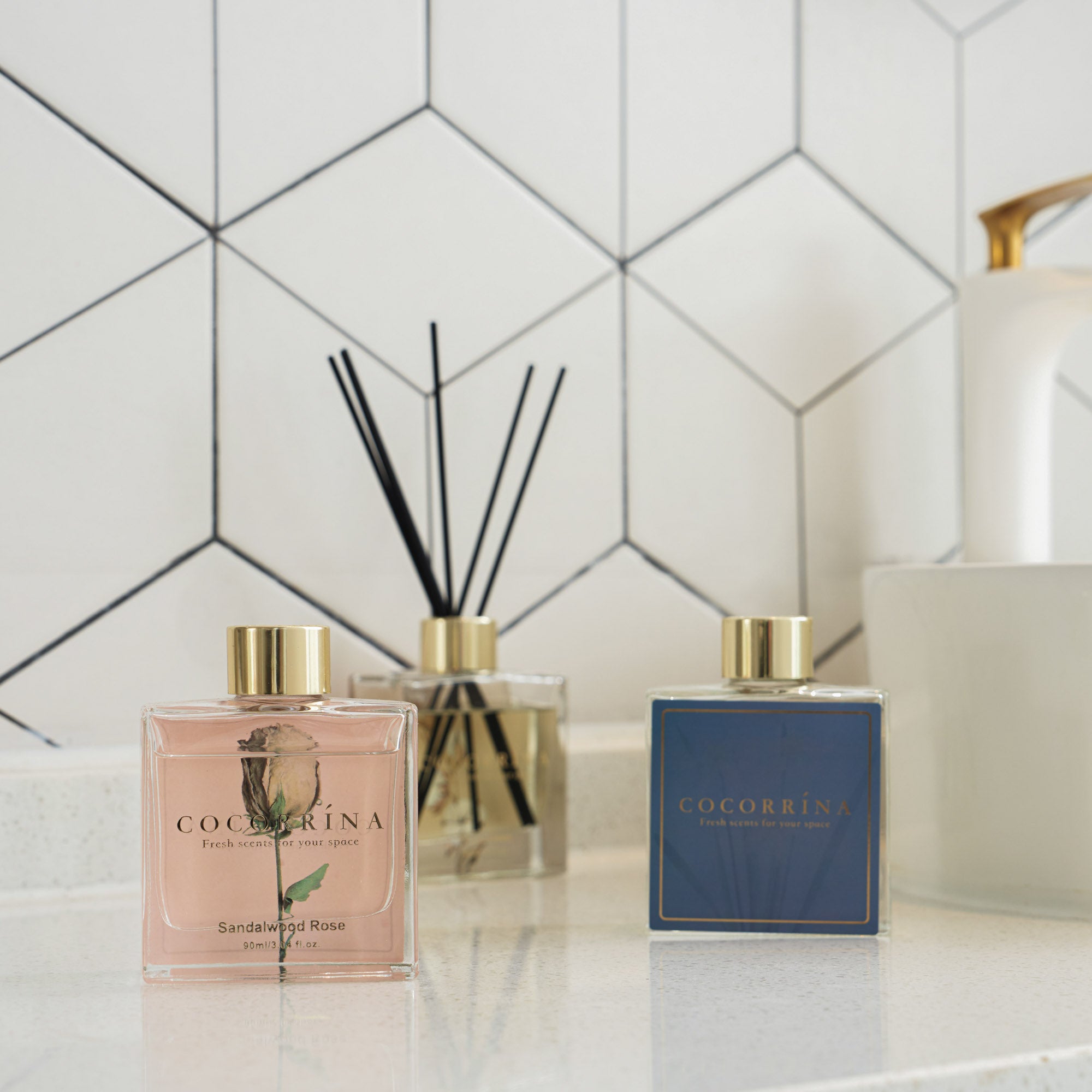 COCORRÍNA Reed Diffuser Set of 3