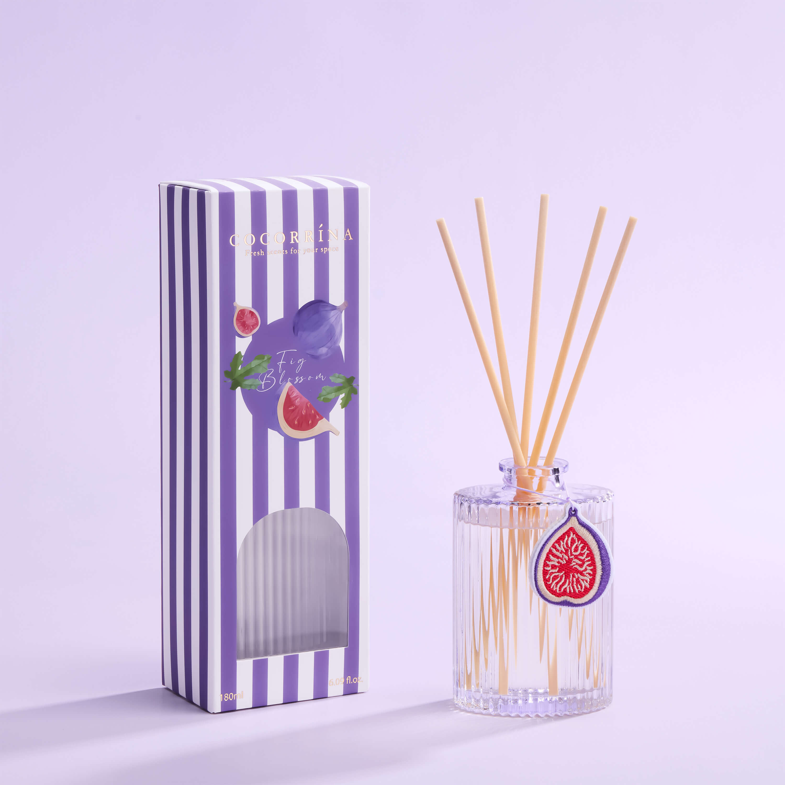 COCORRÍNA Fig Blossom Reed Diffuser Set