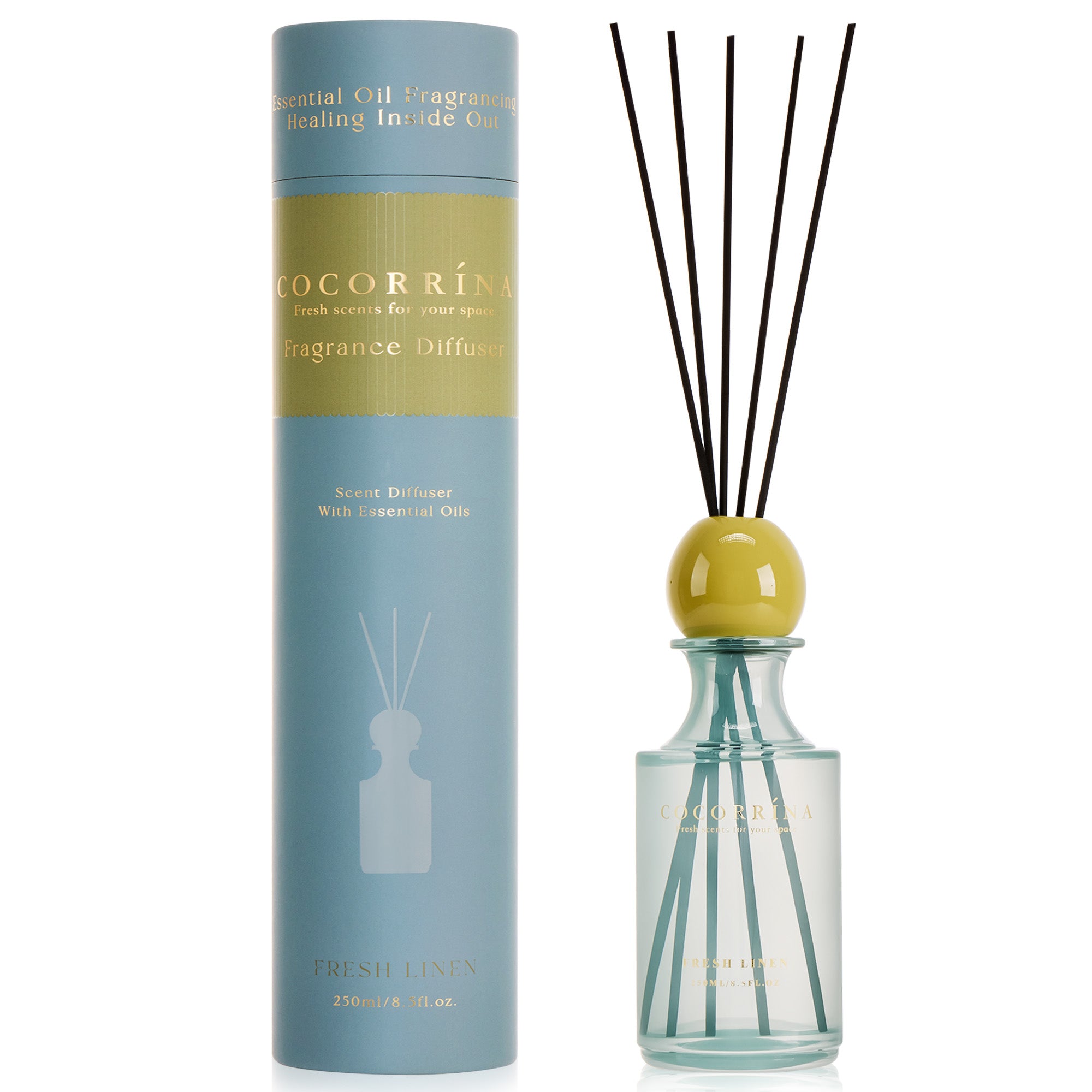 COCORRÍNA Fresh Linen Reed Diffuser