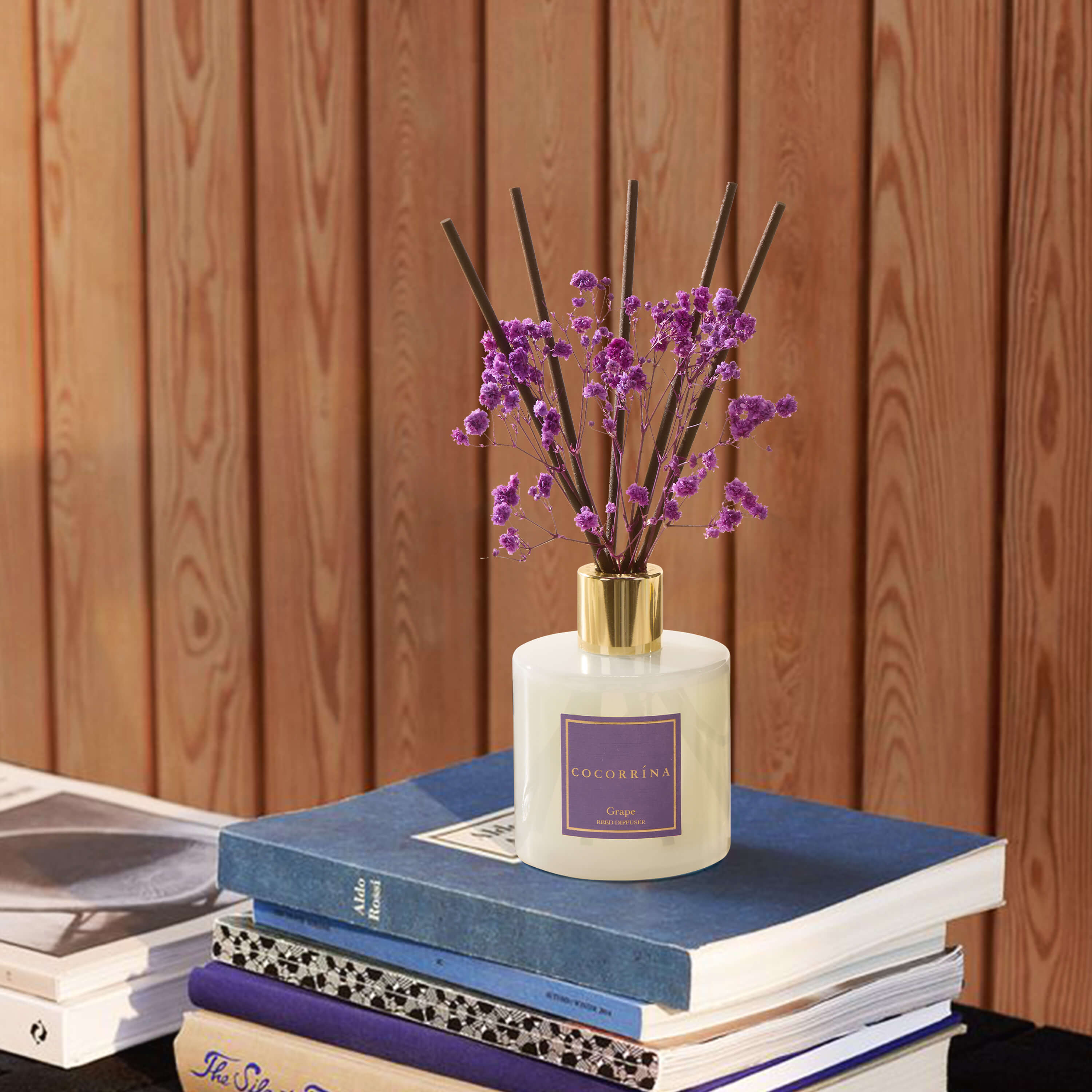 COCORRÍNA Grape Reed Diffuser Set