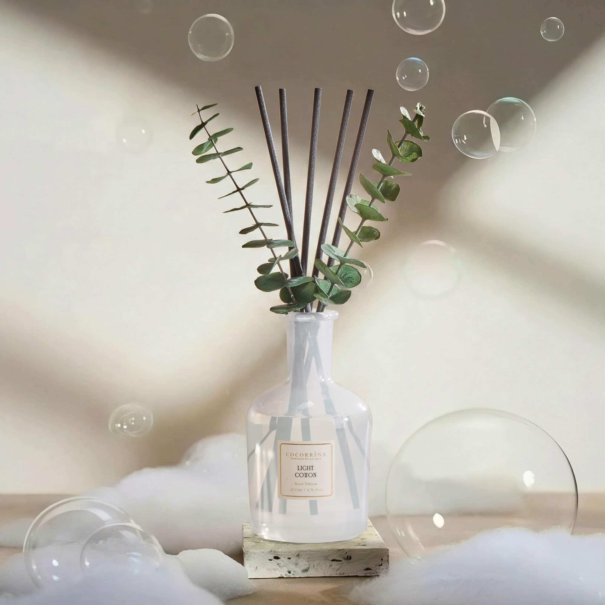 COCORRÍNA Light Cotton Reed Diffuser Set