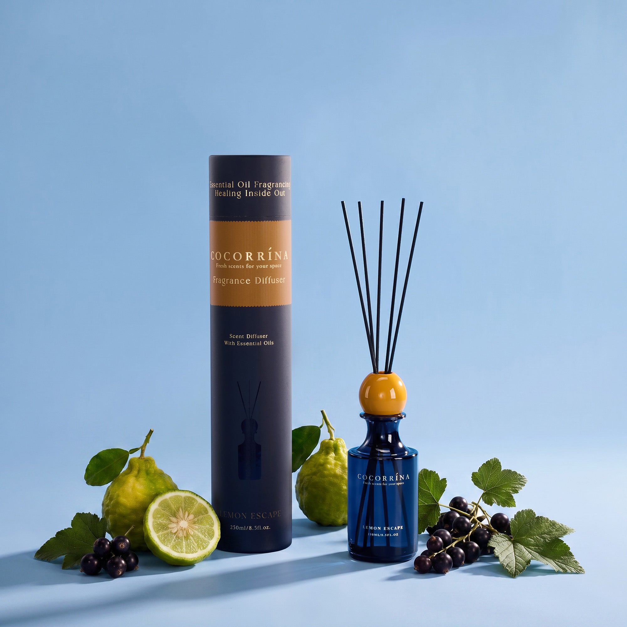 COCORRÍNA Lemon Escape Reed Diffuser