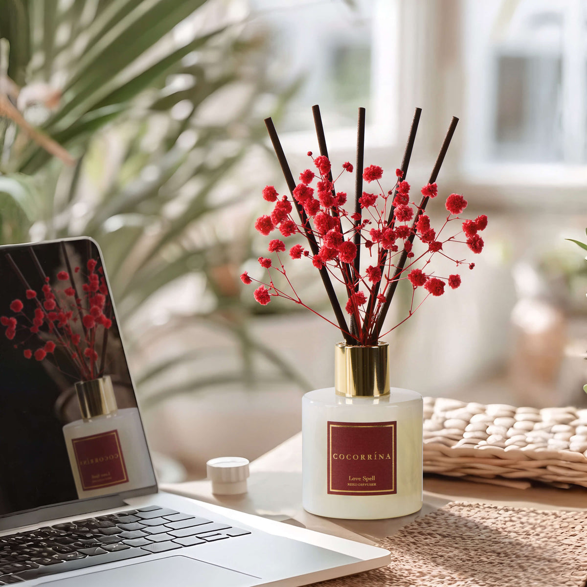 COCORRÍNA Love Spell Reed Diffuser Set