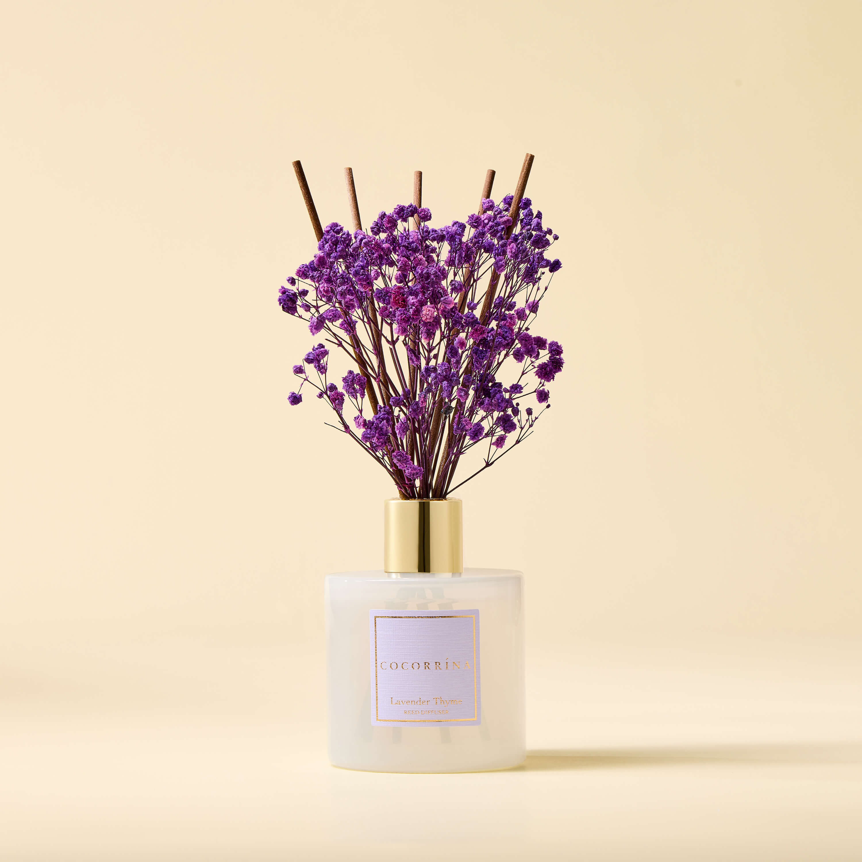 Difusor de varillas COCORRÍNA Lavanda y Tomillo