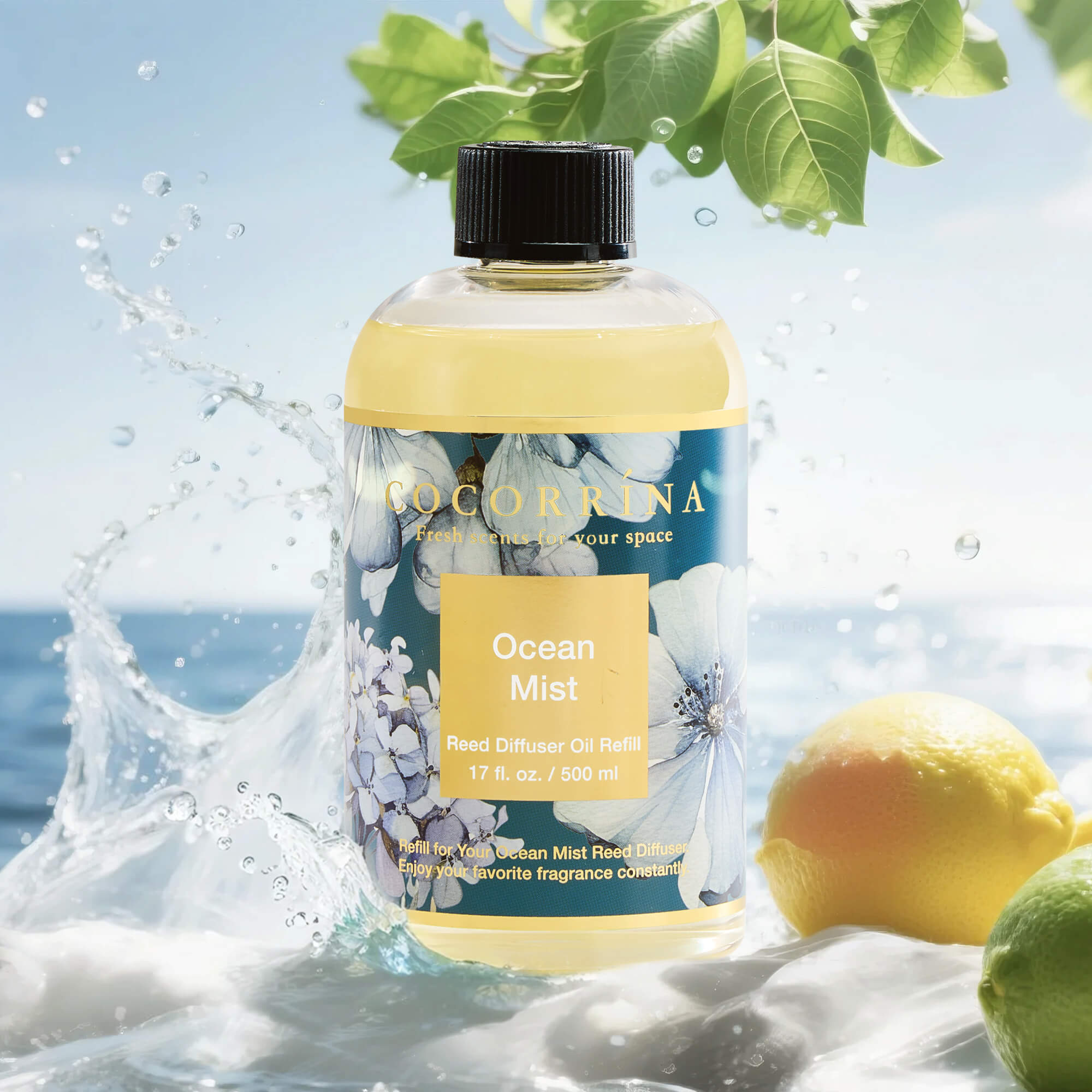 COCORRÍNA Ocean Mist Diffuser Refill 16.9 floz