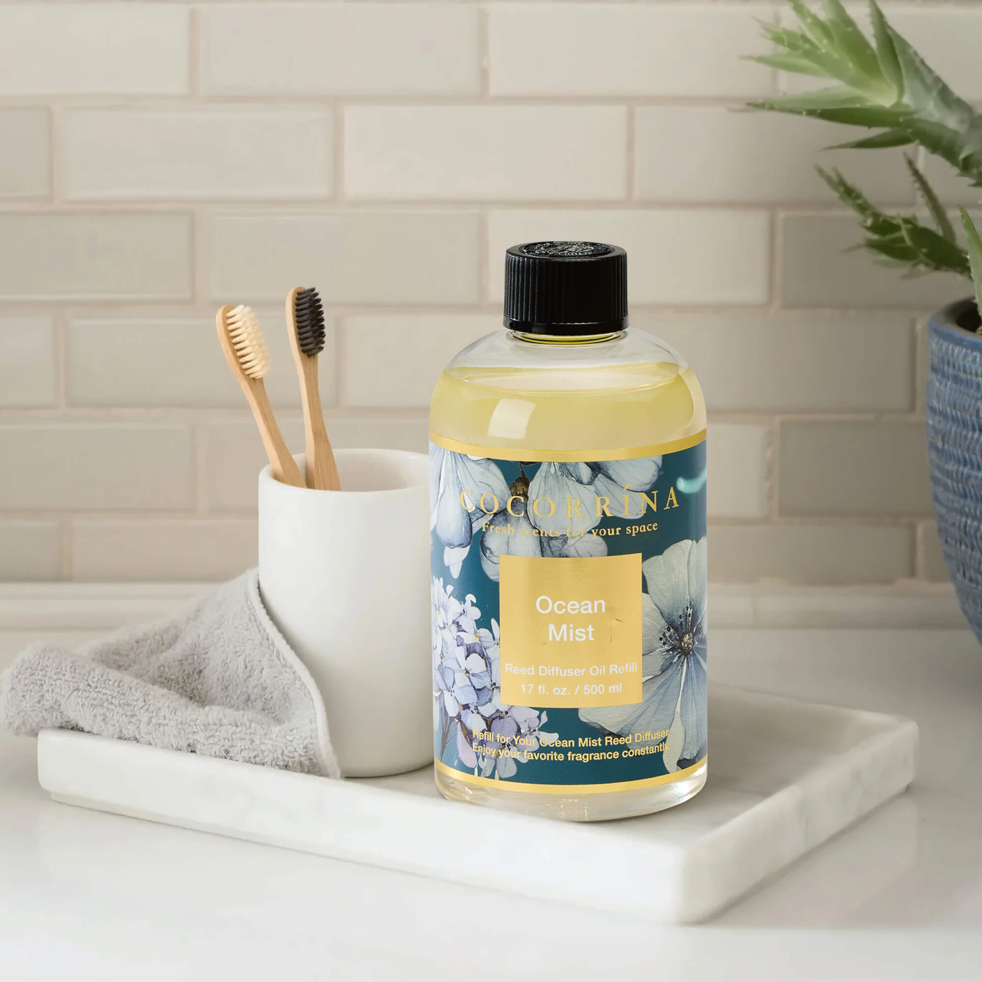 COCORRÍNA Ocean Mist Diffuser Refill 16.9 floz