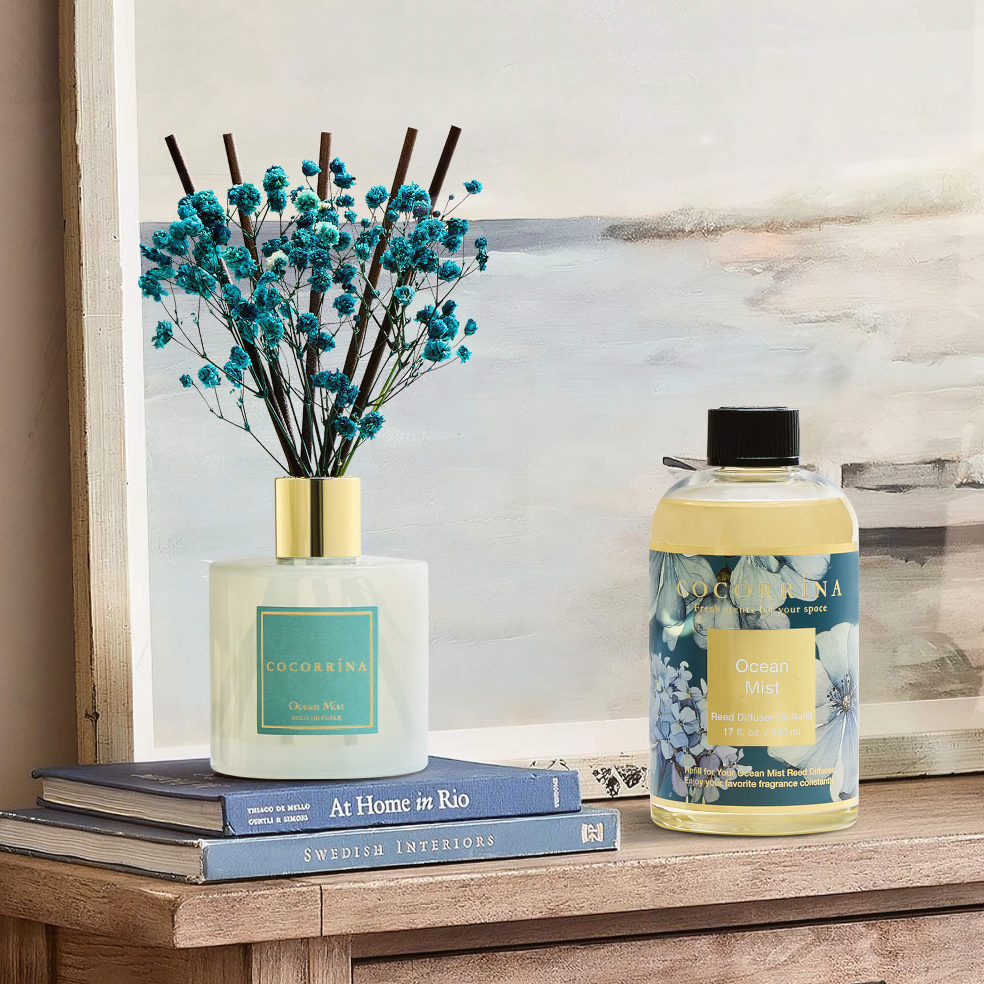 COCORRÍNA Ocean Mist Diffuser Refill 16.9 floz