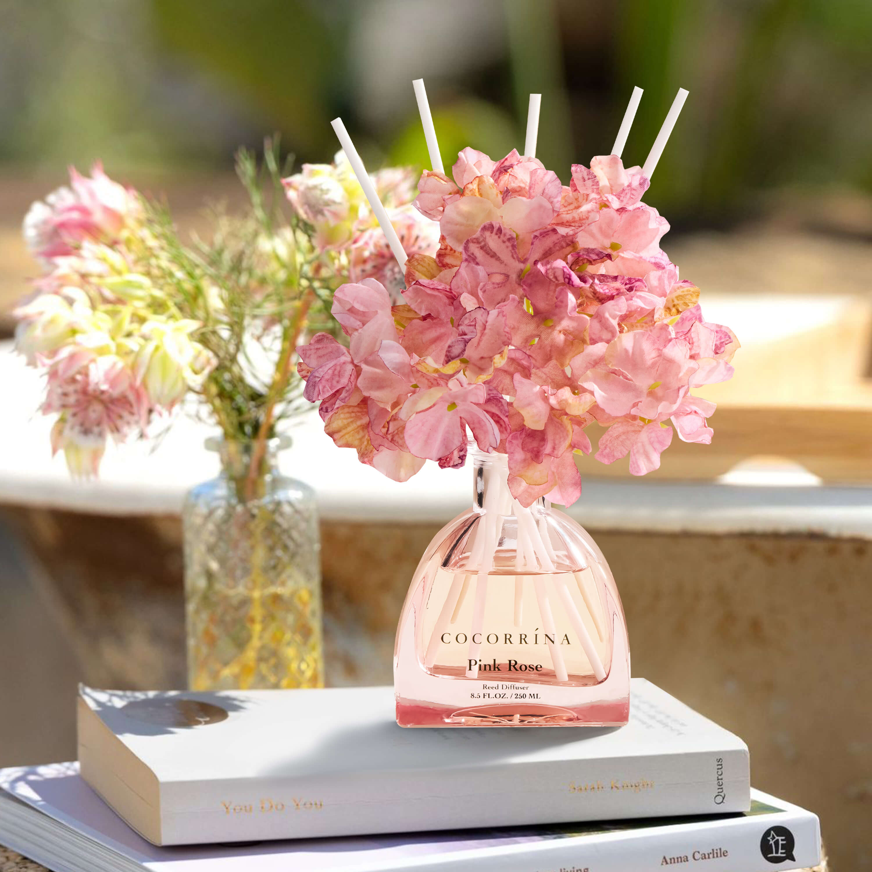 Set de difusor de varillas COCORRÍNA Lavender Garden Simple Luxe