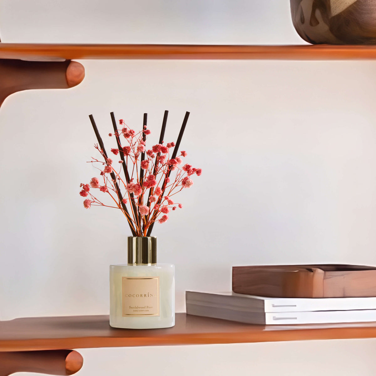 COCORRÍNA Sandalwood Rose Reed Diffuser Set