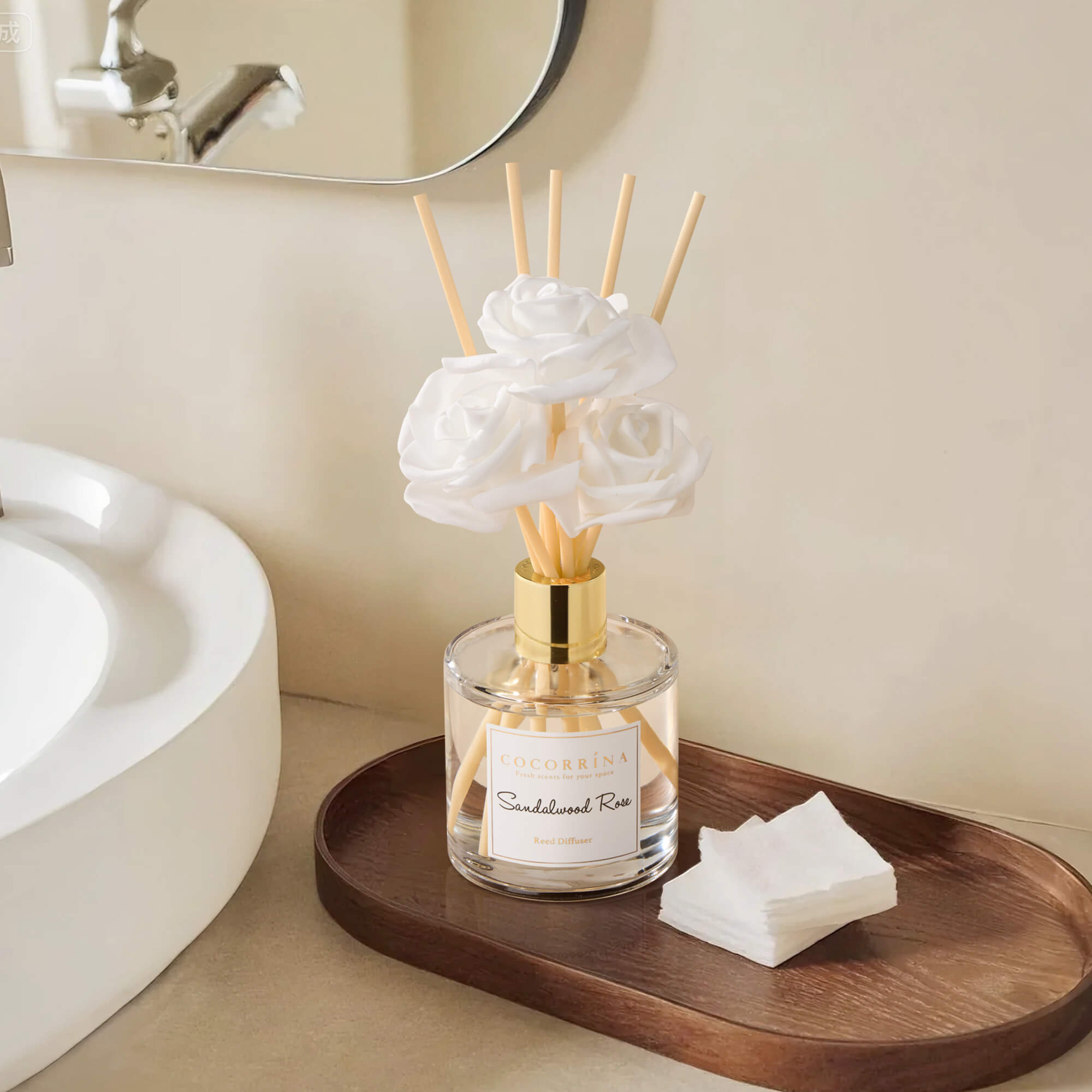 Difusor de varillas COCORRÍNA Ocean Mist & Sea Salt