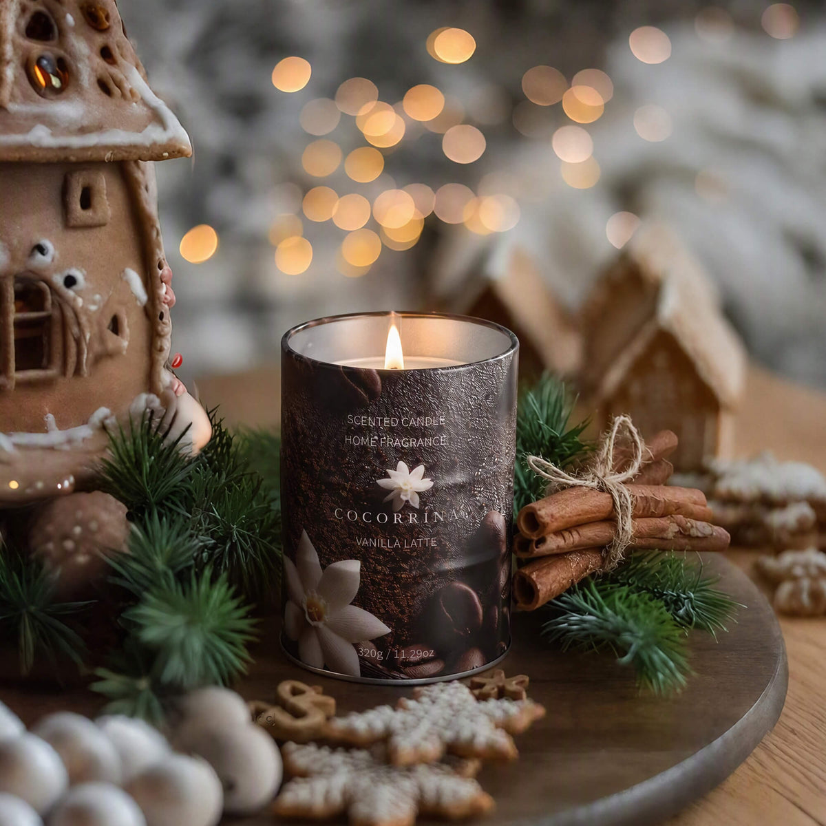 COCORRÍNA Vanilla Late Candle 11.29oz