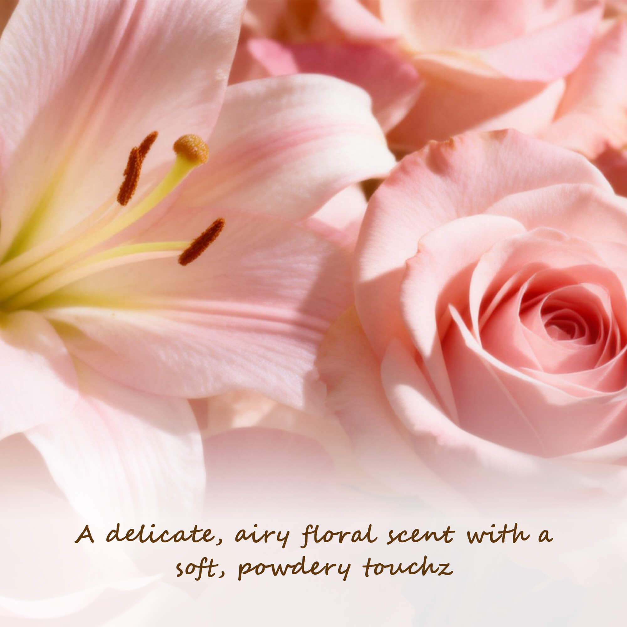 COCORRÍNA White Flower Brown Bottle Reed Diffuser Set