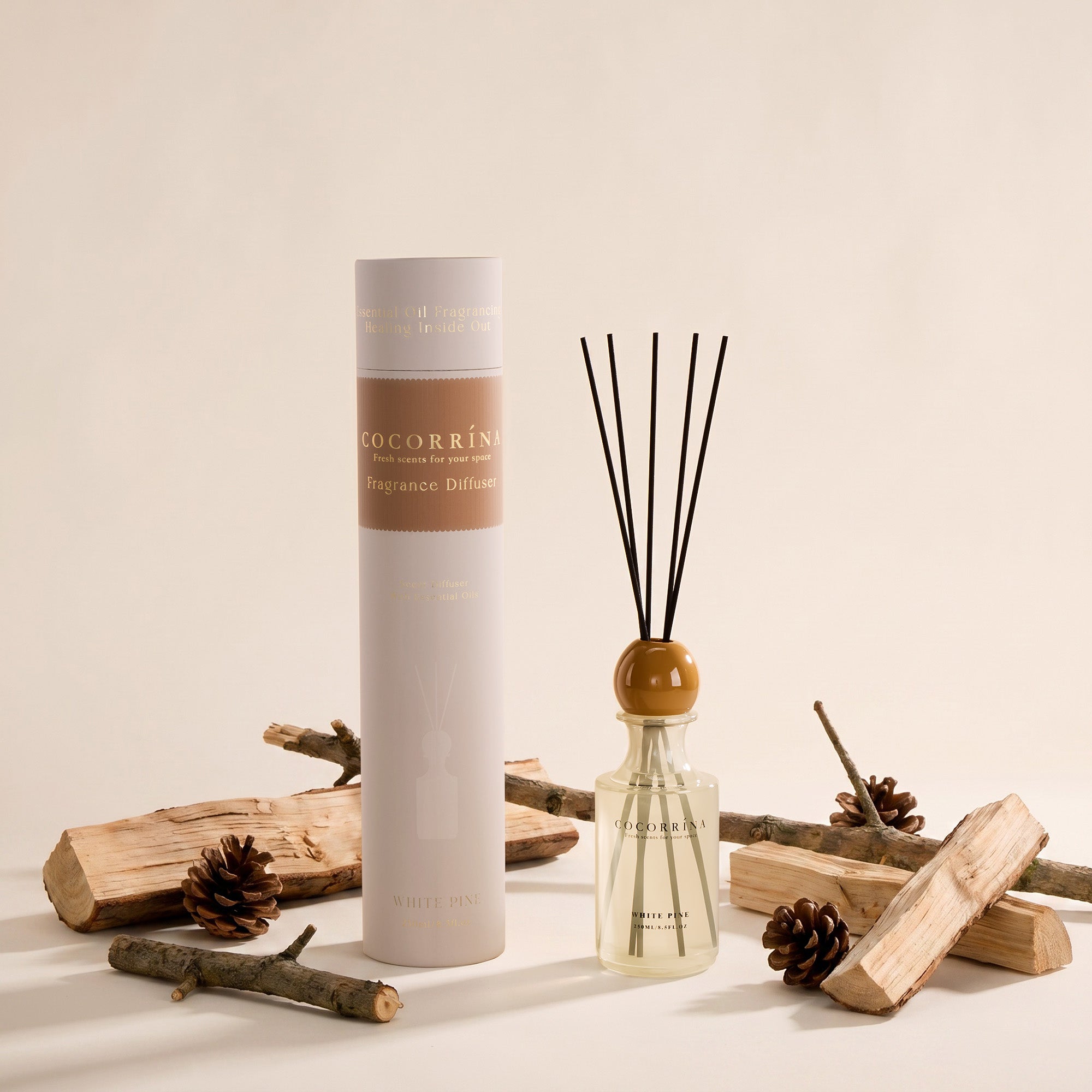 COCORRÍNA White Pine Reed Diffuser