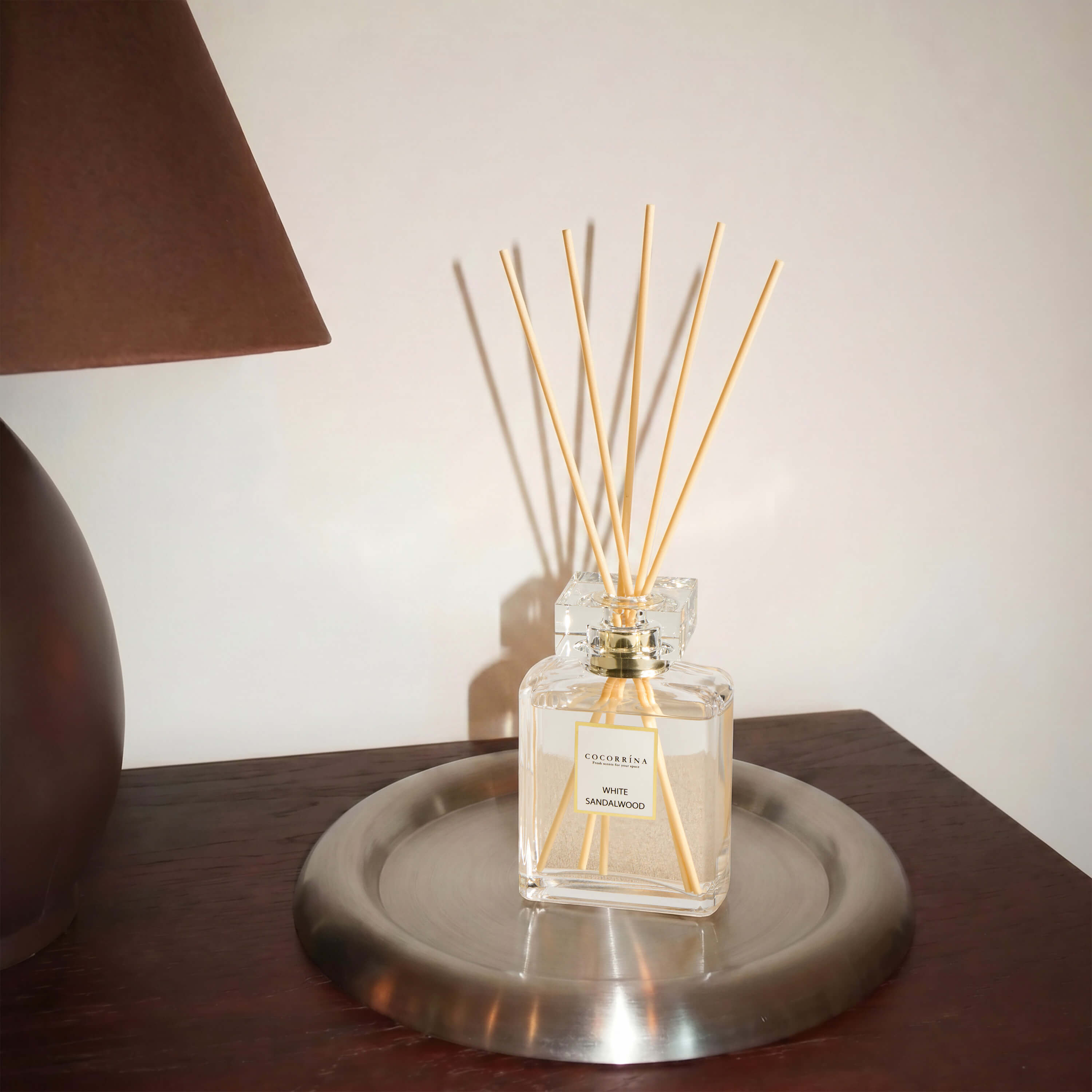 COCORRÍNA White Sandalwood Perfume Reed Diffuser Set