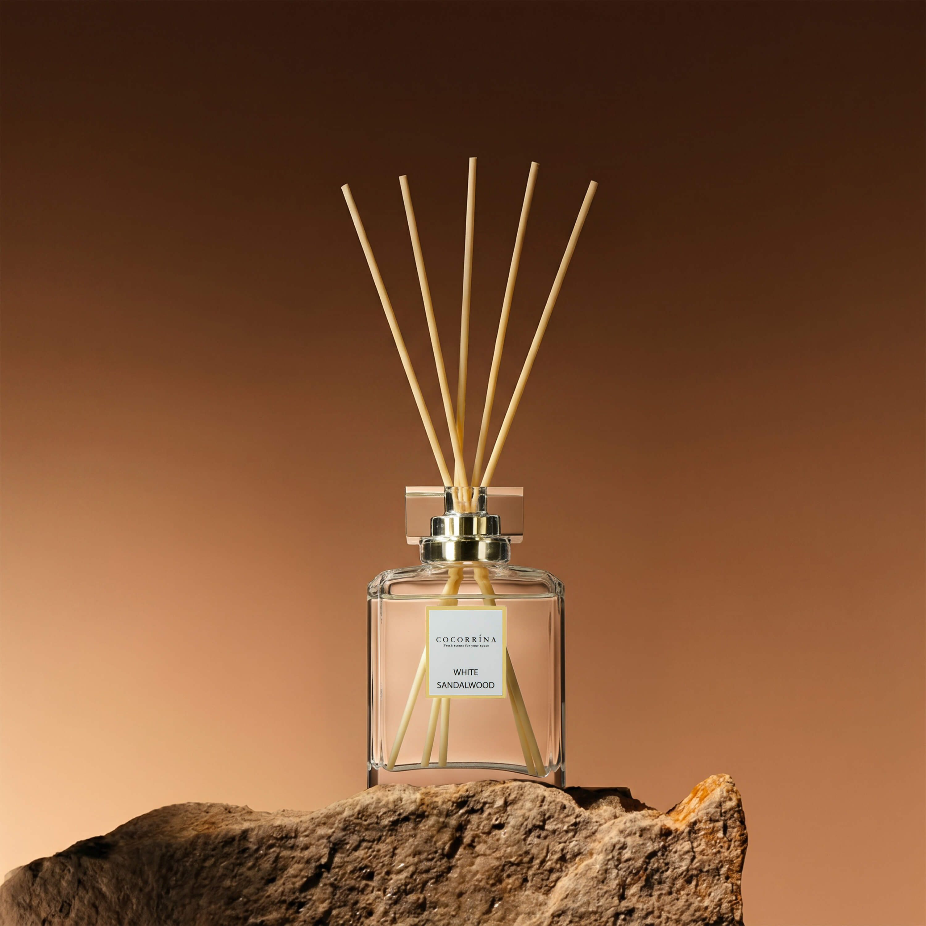 COCORRÍNA White Sandalwood Perfume Reed Diffuser Set