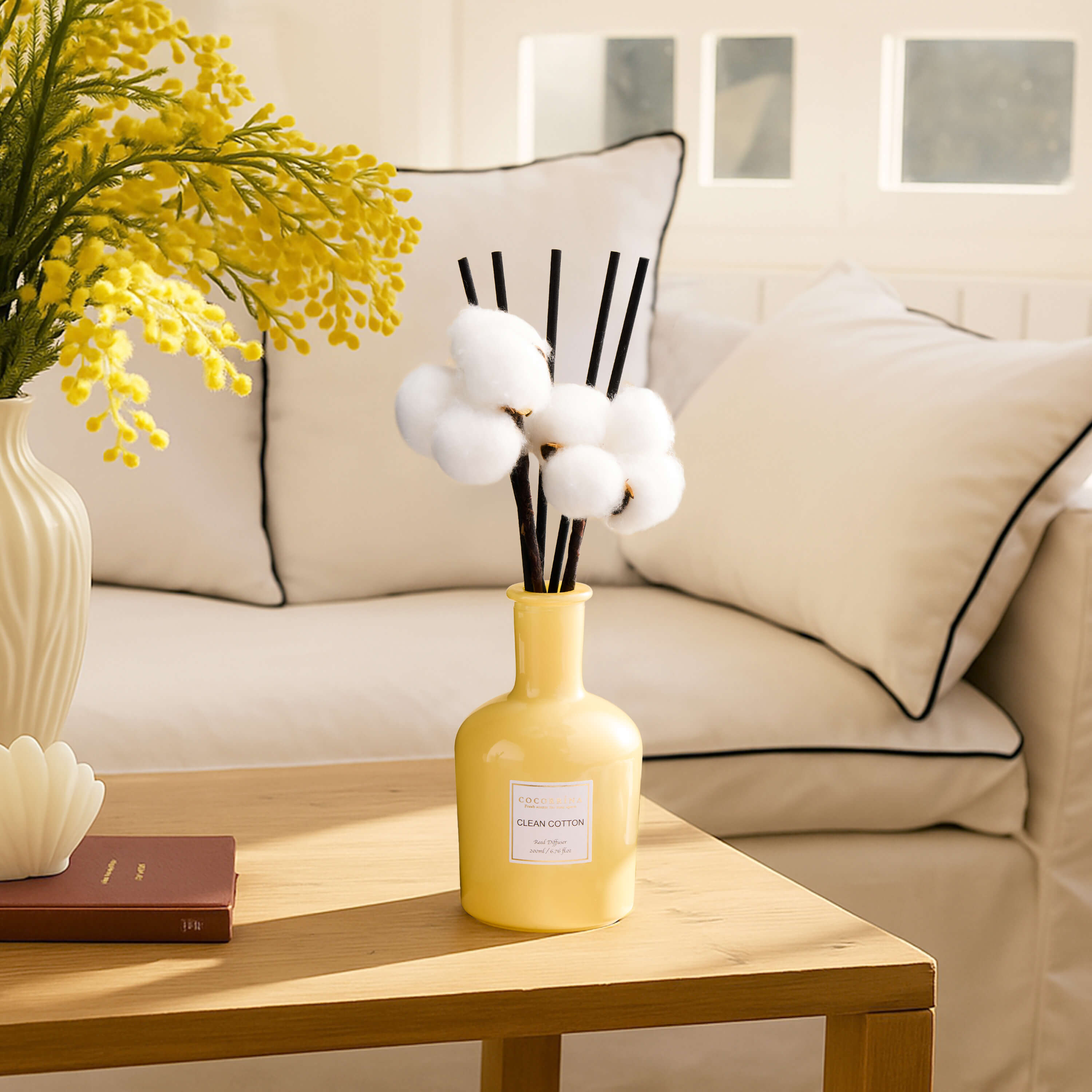 COCORRÍNA Clean Cotton Reed Diffuser Set