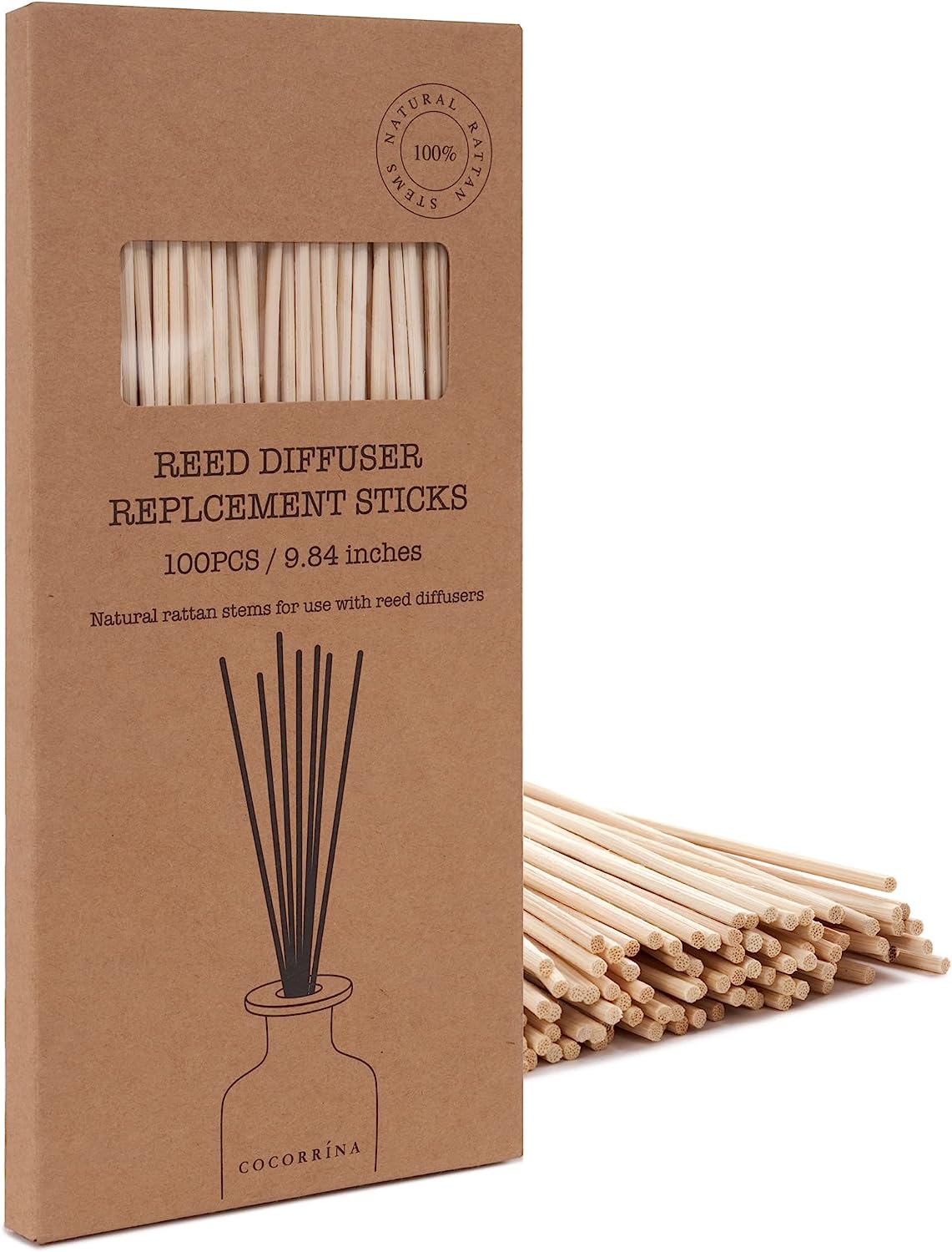 COCORRÍNA Natrual Reed Diffuser Sticks