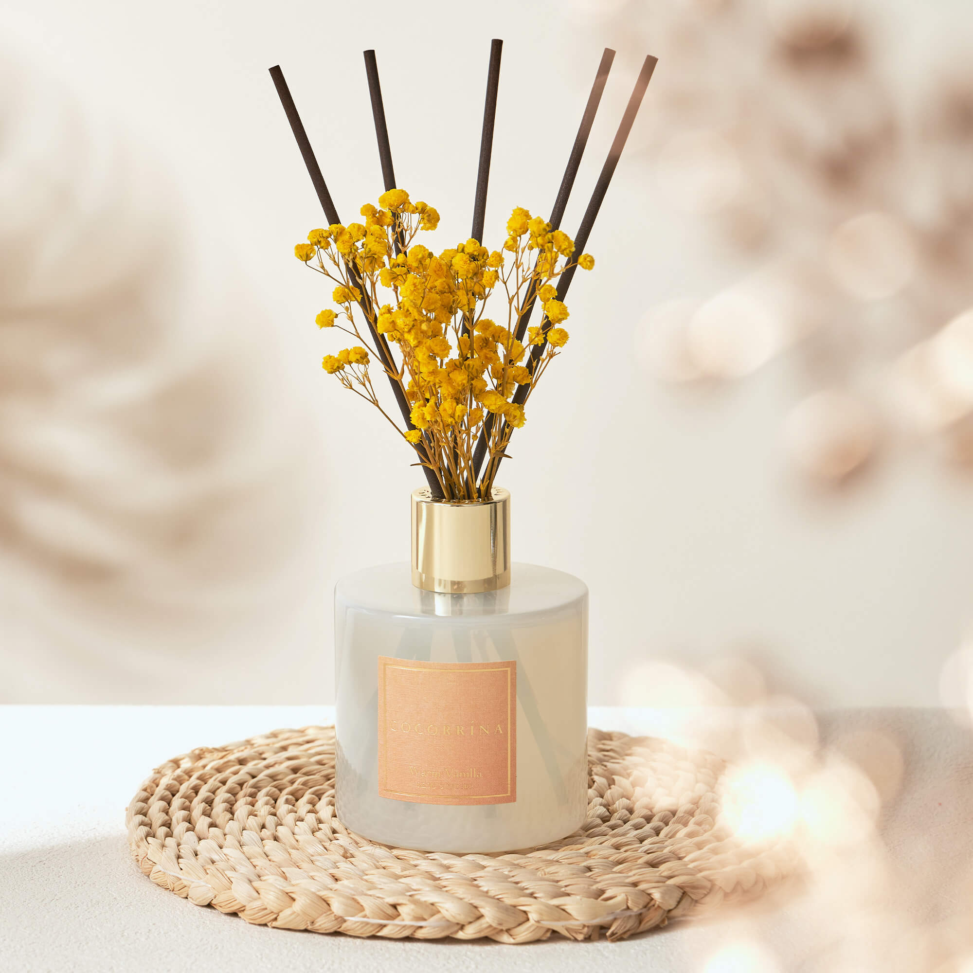 COCORRÍNA Warm Vanilla Diffuser Set