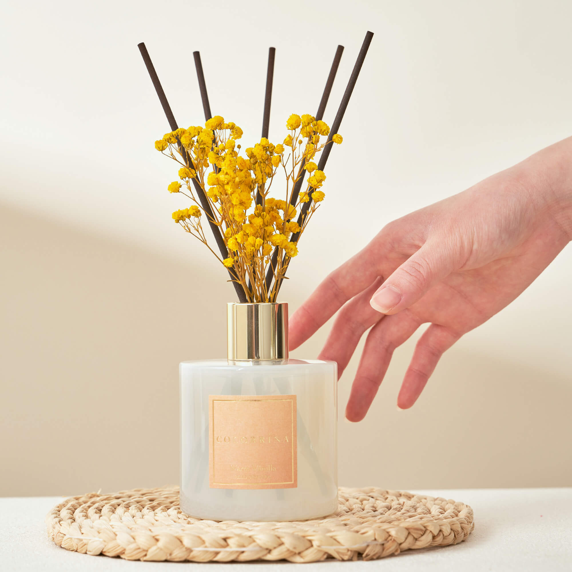 COCORRÍNA Warm Vanilla Diffuser Set