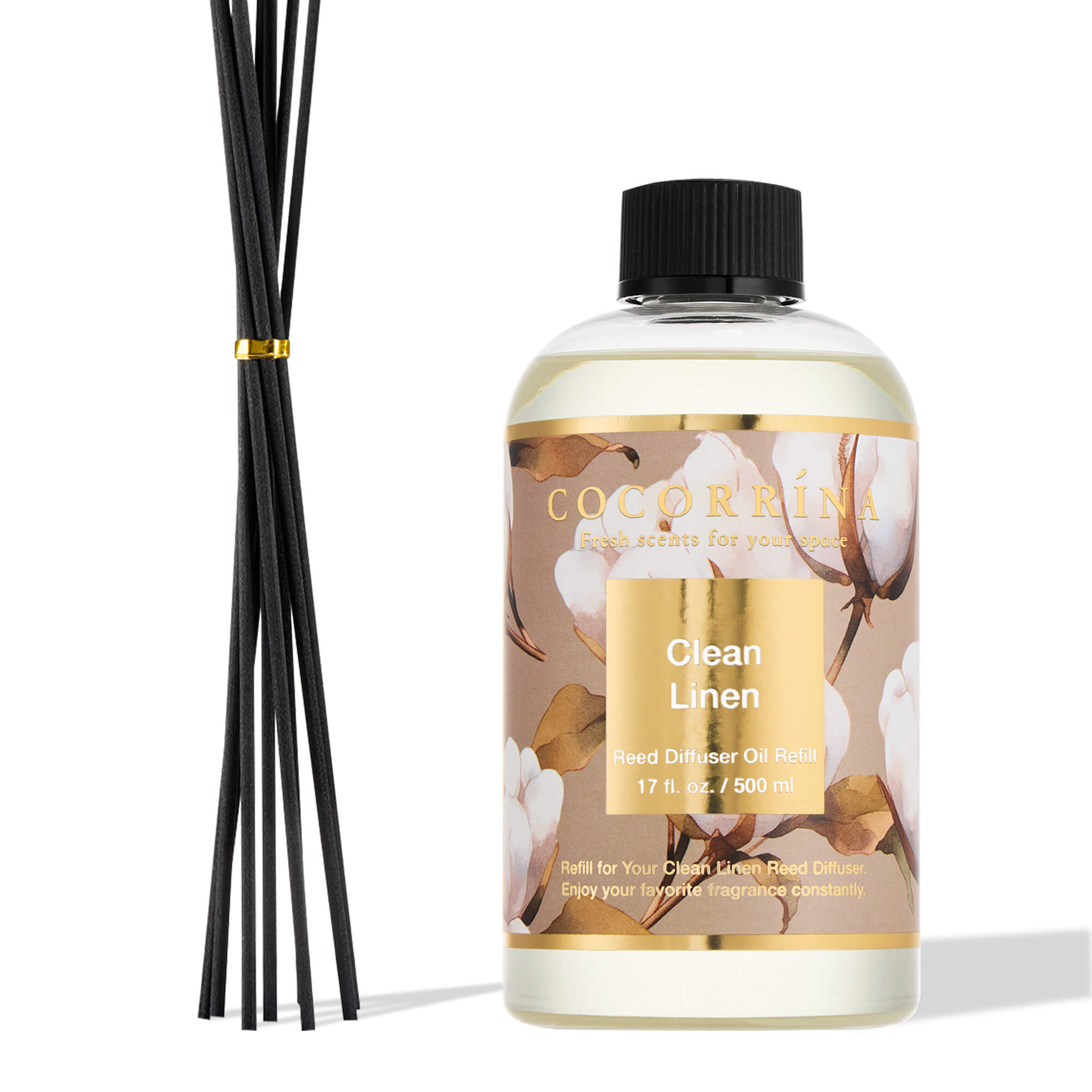 Recambio de difusor de lino limpio COCORRÍNA x 3