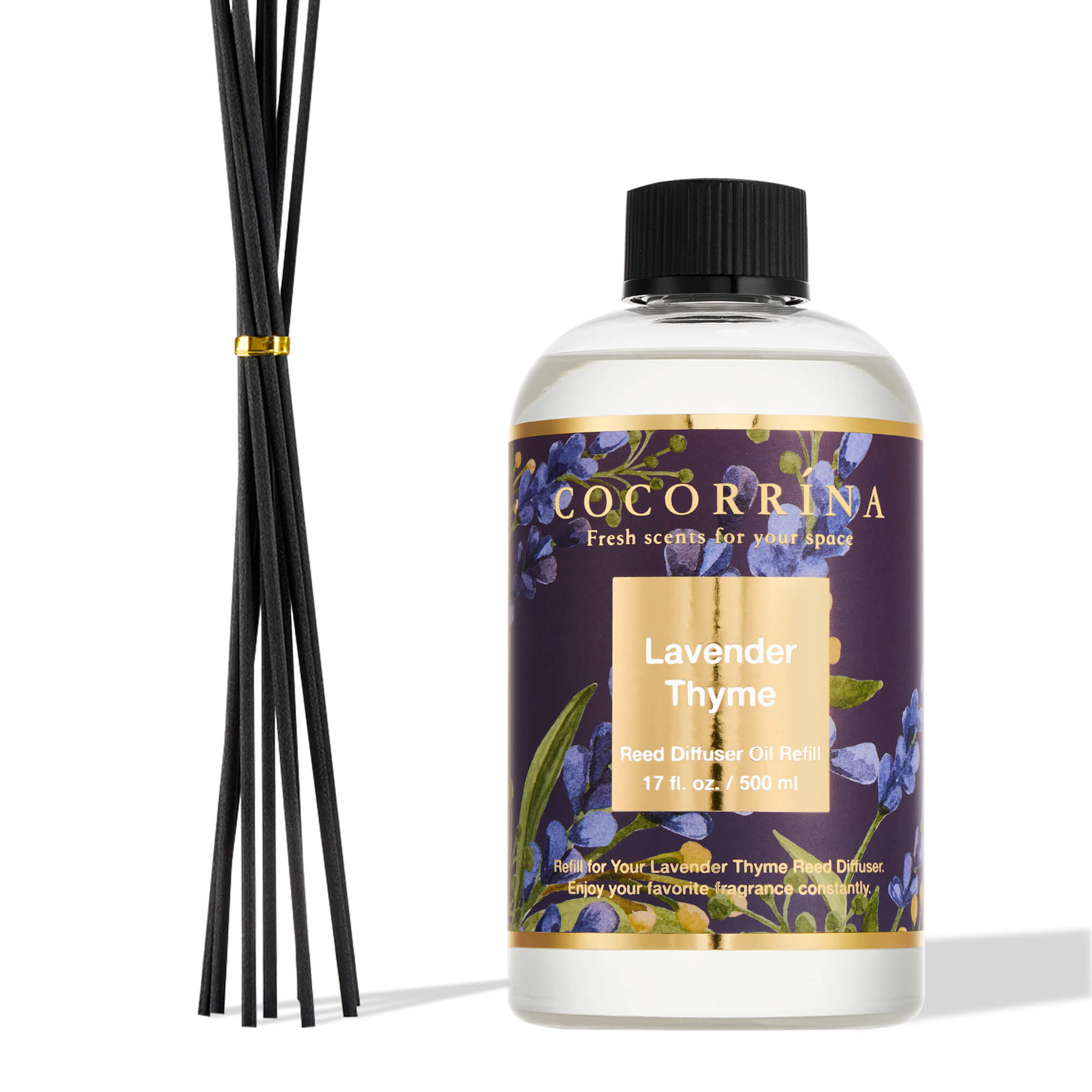 COCORRÍNA Ricarica per diffusore in lino pulito 