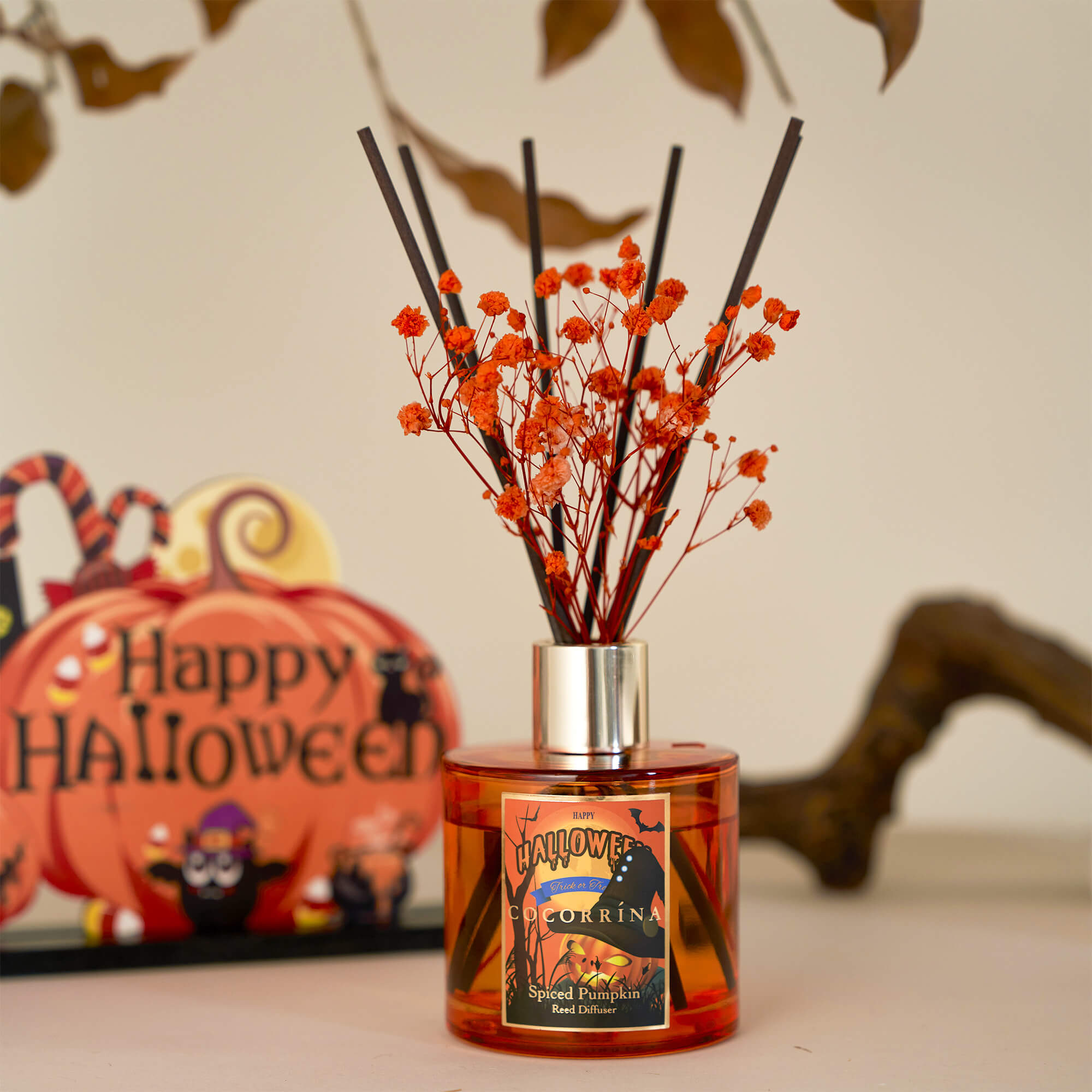 COCORRÍNA Spiced Pumpkin 6.76oz Scented Diffuser