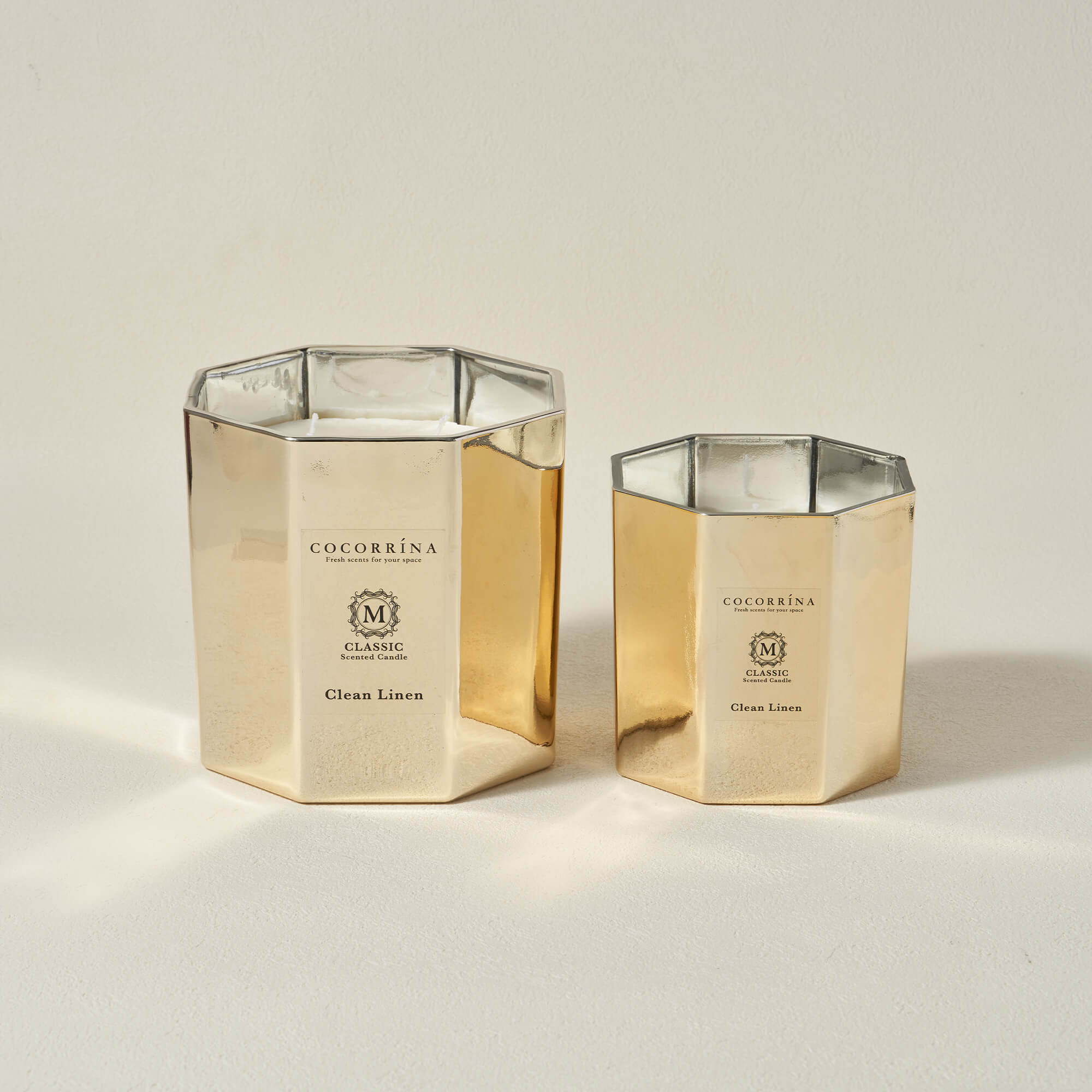 COCORRÍNA 1300g Clean Linen Classica Series Candle