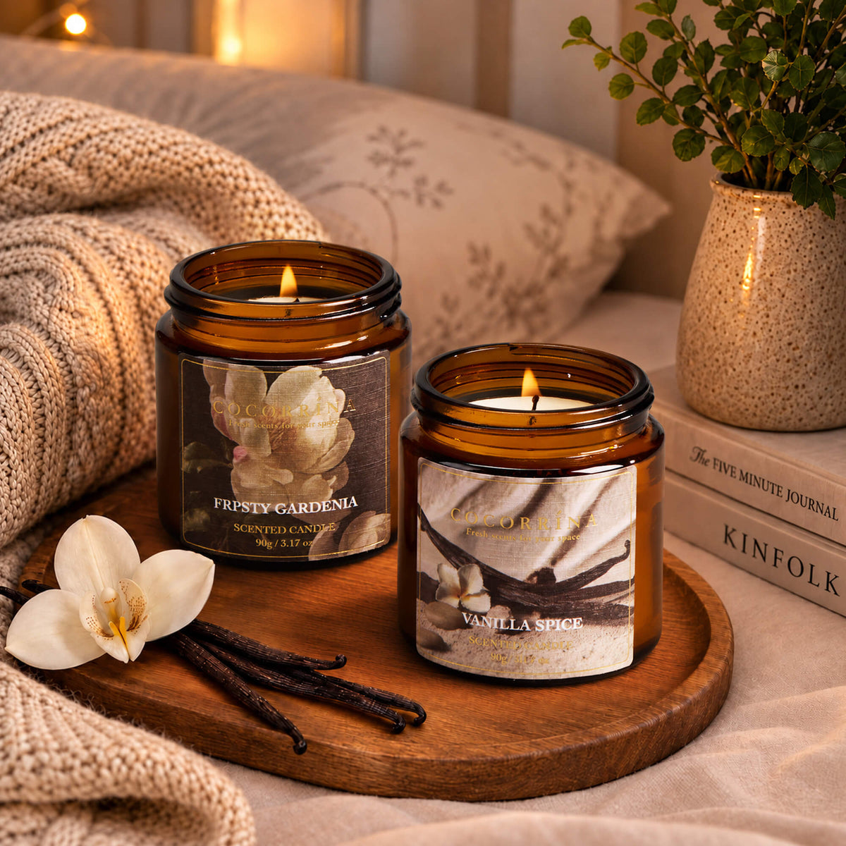 COCORRÍNA Candle Set of 4
