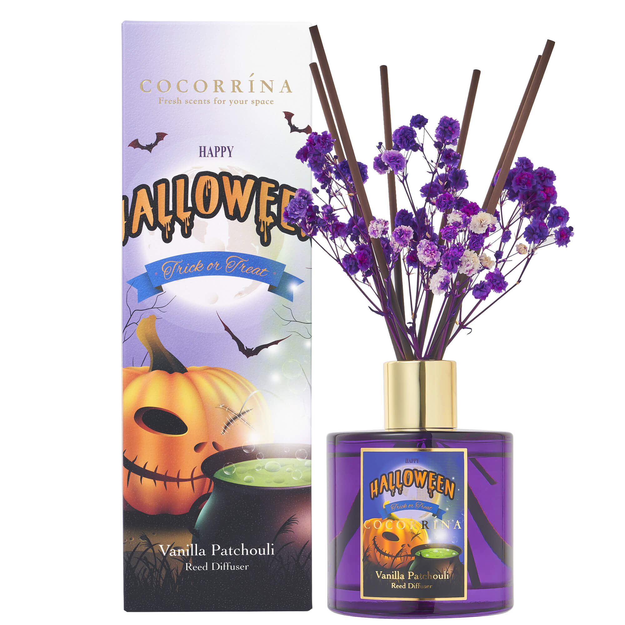 COCORRÍNA Vanilla Patchouli 6.76oz Scented Diffuser