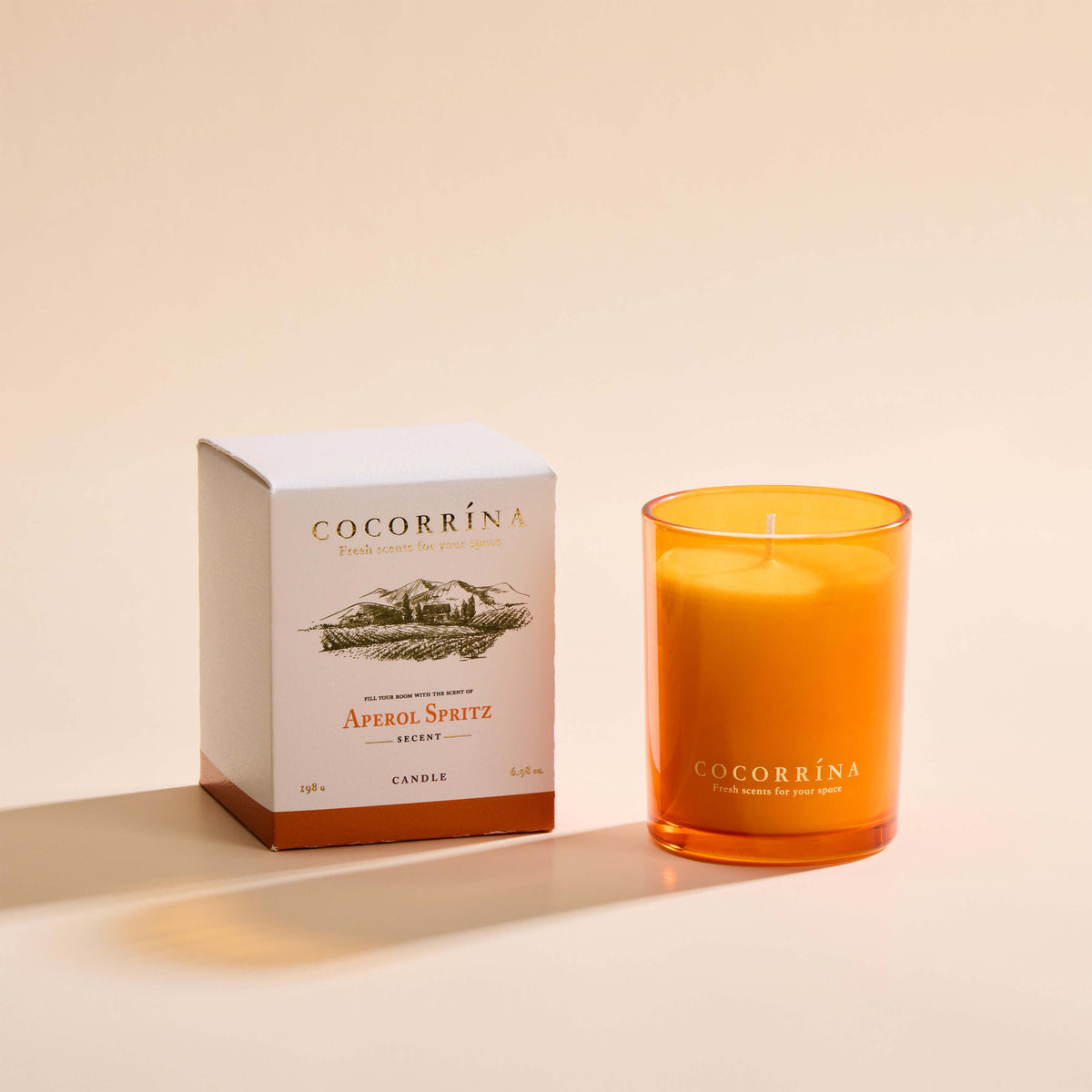 COCORRÍNA Aperol Spritz Candle