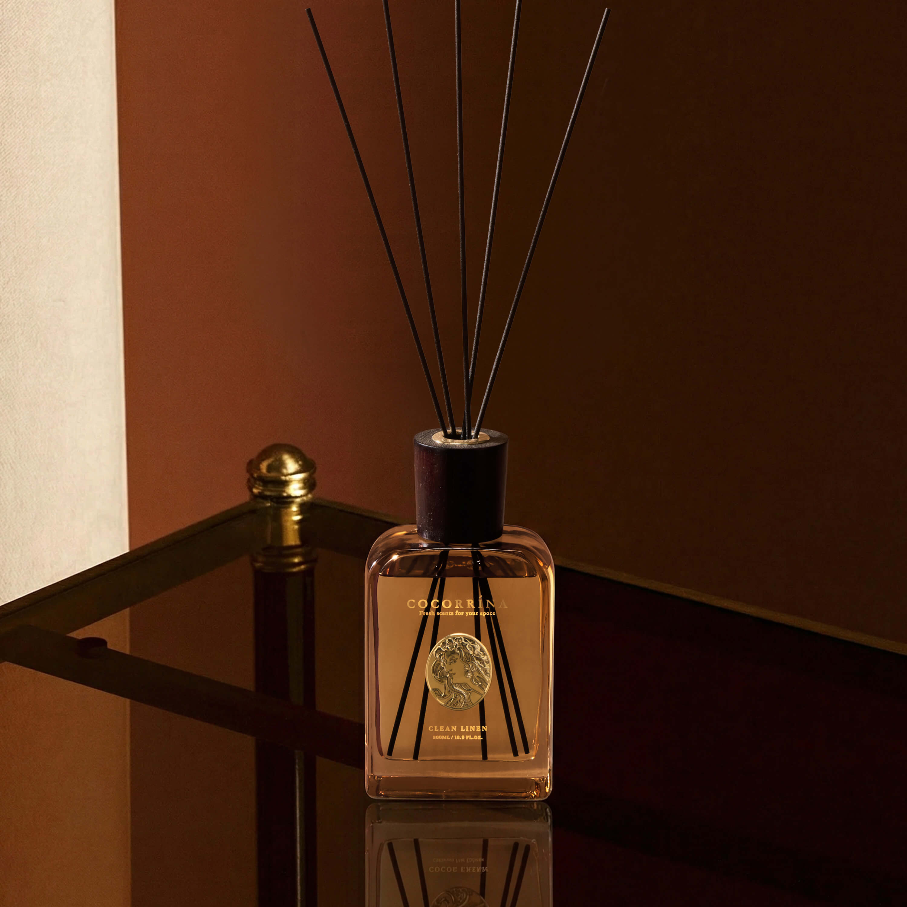 COCORRÍNA Clean Linen Reed Diffuser Set