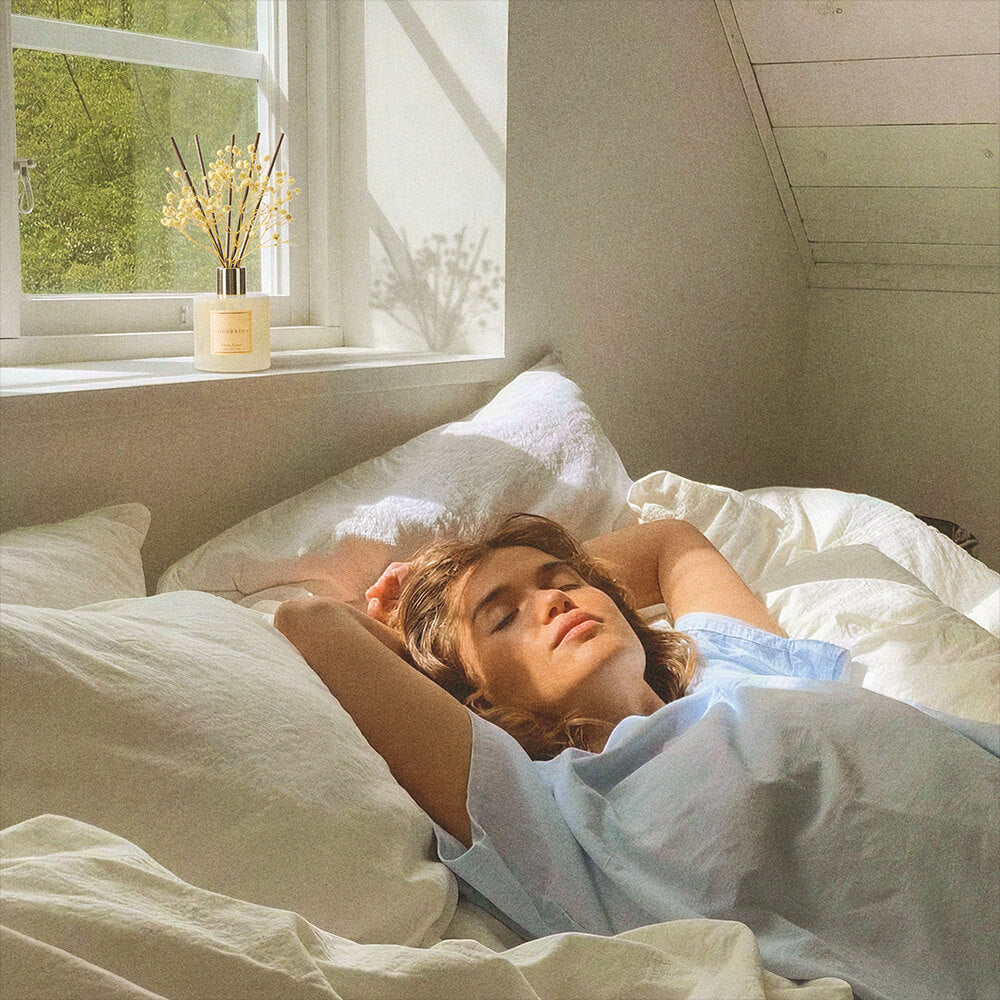 COCORRÍNA Clean Linen Reed Diffuser Set