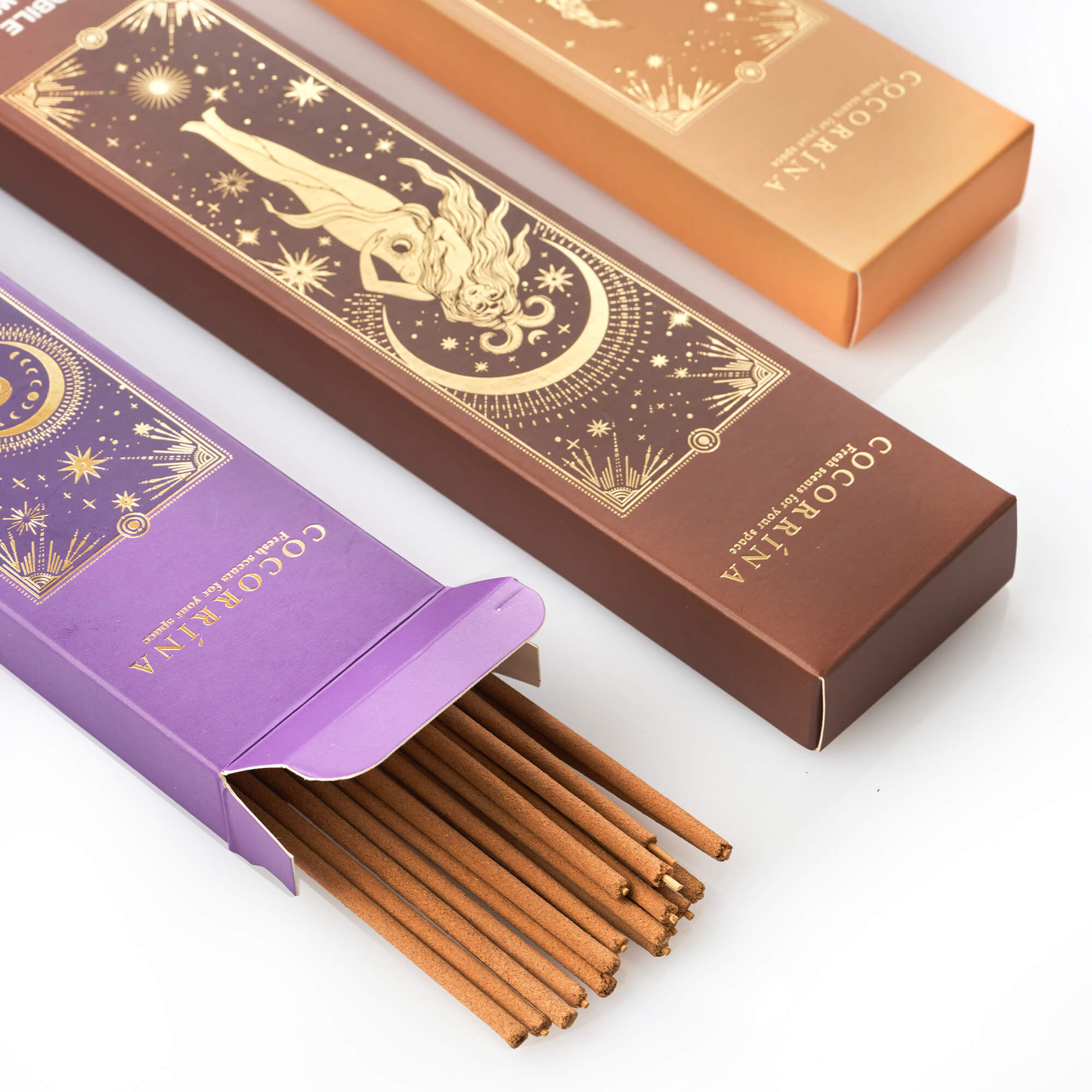 COCORRÍNA Incense Sticks - Set of 8 Insenses (160 Sticks)