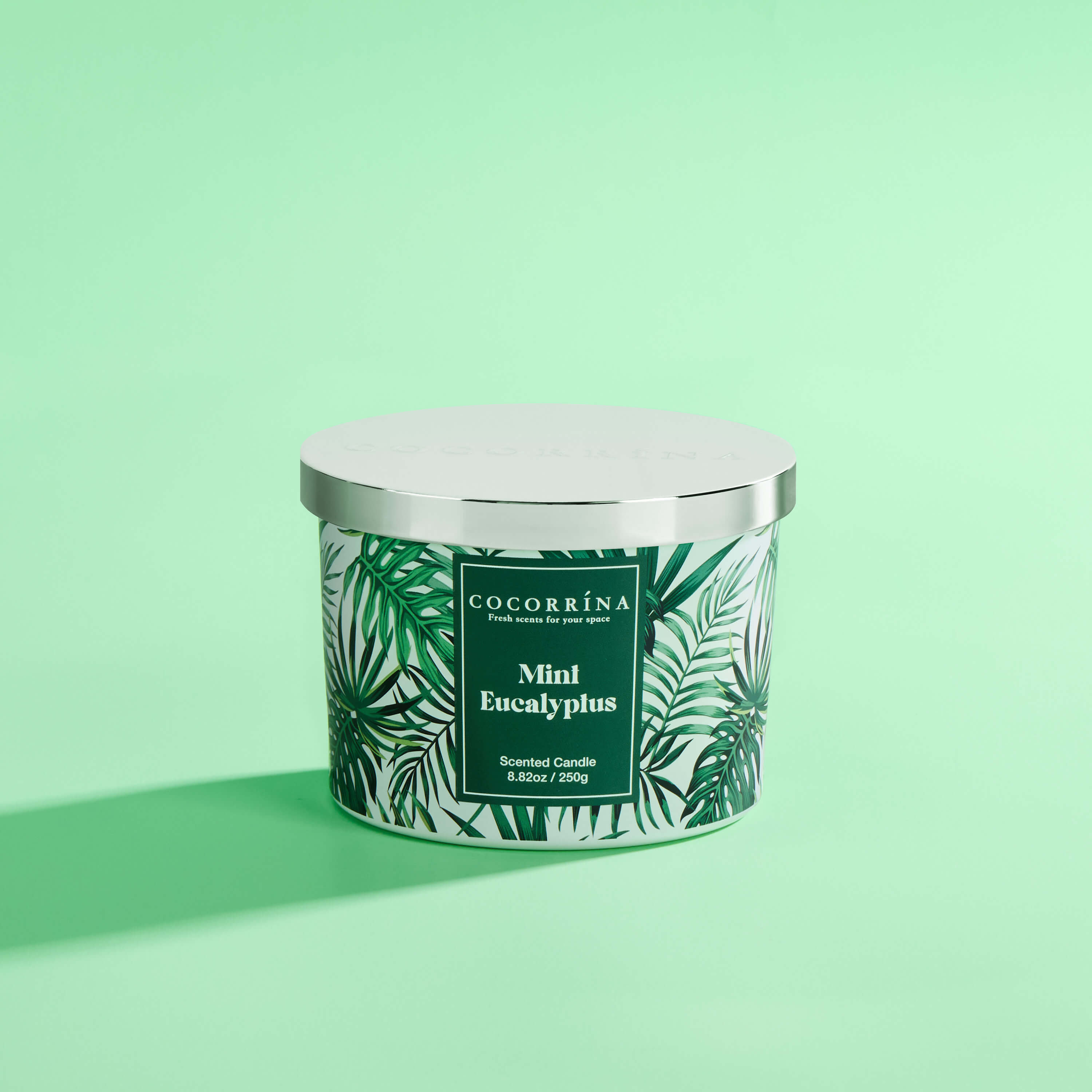 COCORRÍNA 8.8 oz Mint Eucalyptus Candle（Pre-Order）